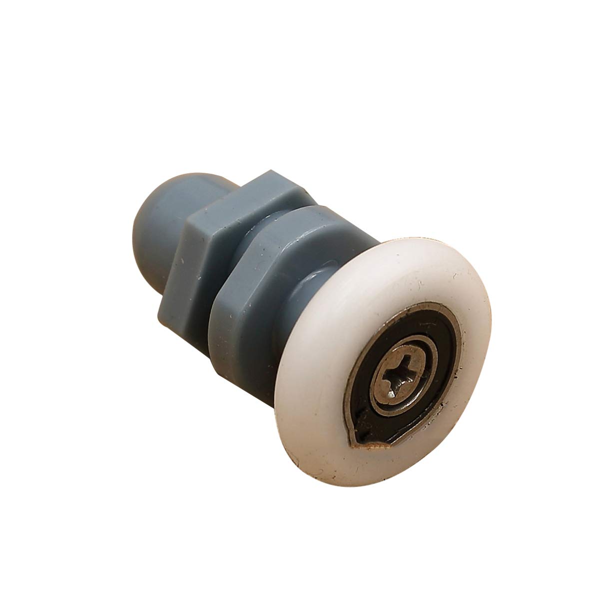 Cabilock 10-Piece Shower Door Rollers & Wheels Set - Smooth Sliding Door Pulleys for Bathroom & Shower Doors - Durable Replacement Runners for Easy Installation & Maintenance