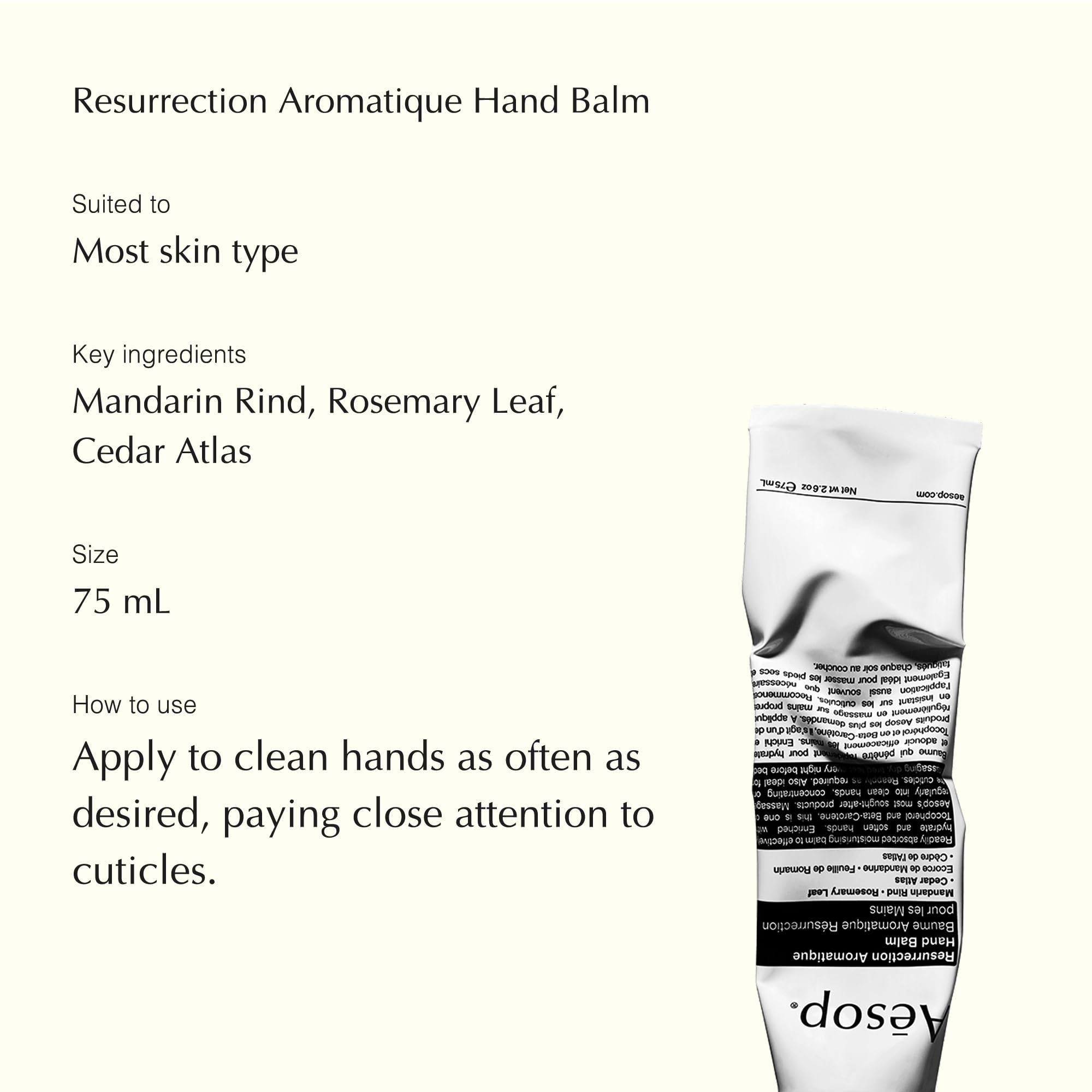 Aesop Travel Essential Kit - Shampoo (3.3 Oz), Conditioner (3.3 Oz), Resurrection Hand Balm (2.5 Oz) & Deodorant Roll-on (1.7 Oz) | Paraben-Free, Cruelty-Free, Vegan Skincare Set | Perfect for Travel, Gym & On-The-Go Self Care