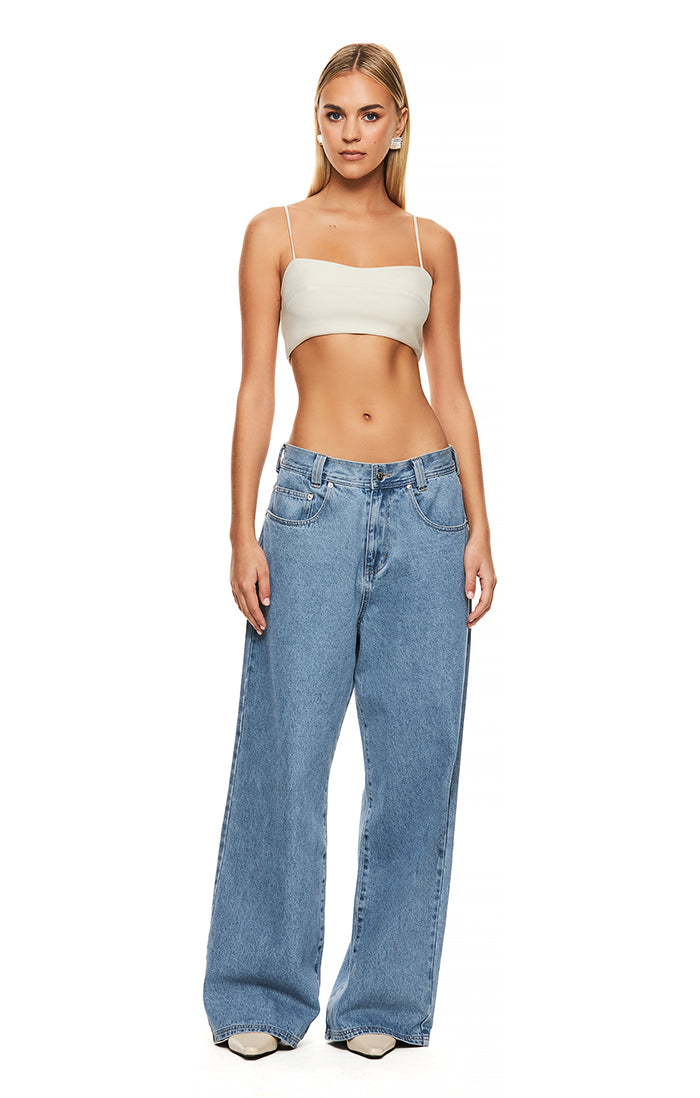 The Lenny Oyster Bralette - Comfortable Lace Bralette for Women, Wireless Soft Bra for Everyday Wear | Perfect for Yoga, Lounge & Layering Under Clothes