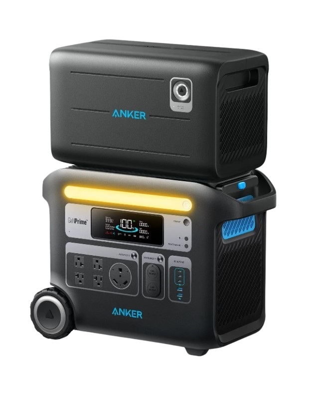 Anker 767 Portable Power Station 2048Wh 2400W Solar Generator - Backup Power for Home, Camping, RV & Outdoor Adventures