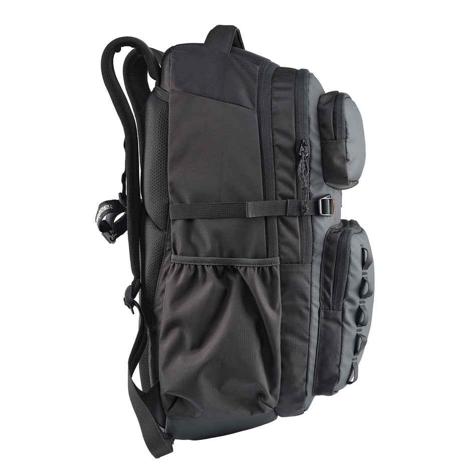 Caribee 6464 Storm 38L Overnight Backpack - Waterproof Travel Backpack for Hiking, Camping & Business Trips - Black