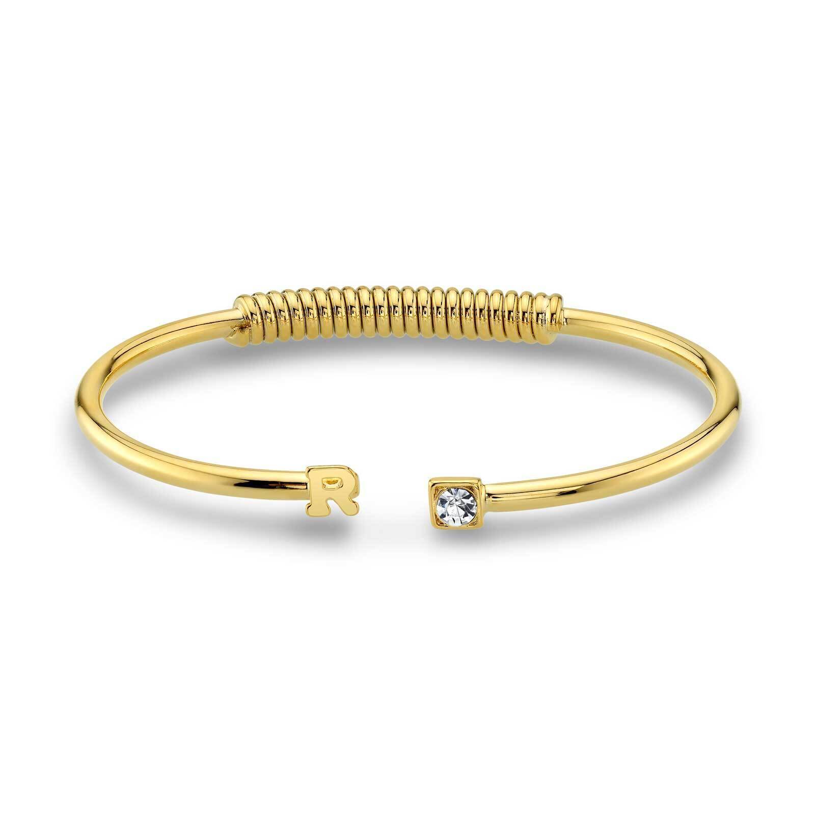 Gold Tone And Crystal Clear