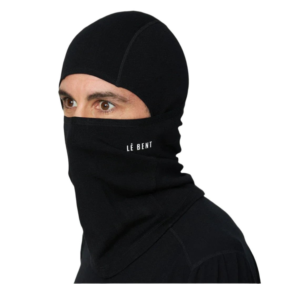 Le Bent Waffle Midweight Balaclava 2025 - Winter Face Mask for Skiing, Snowboarding & Outdoor Activities - Cold Weather Gear for Men & Women