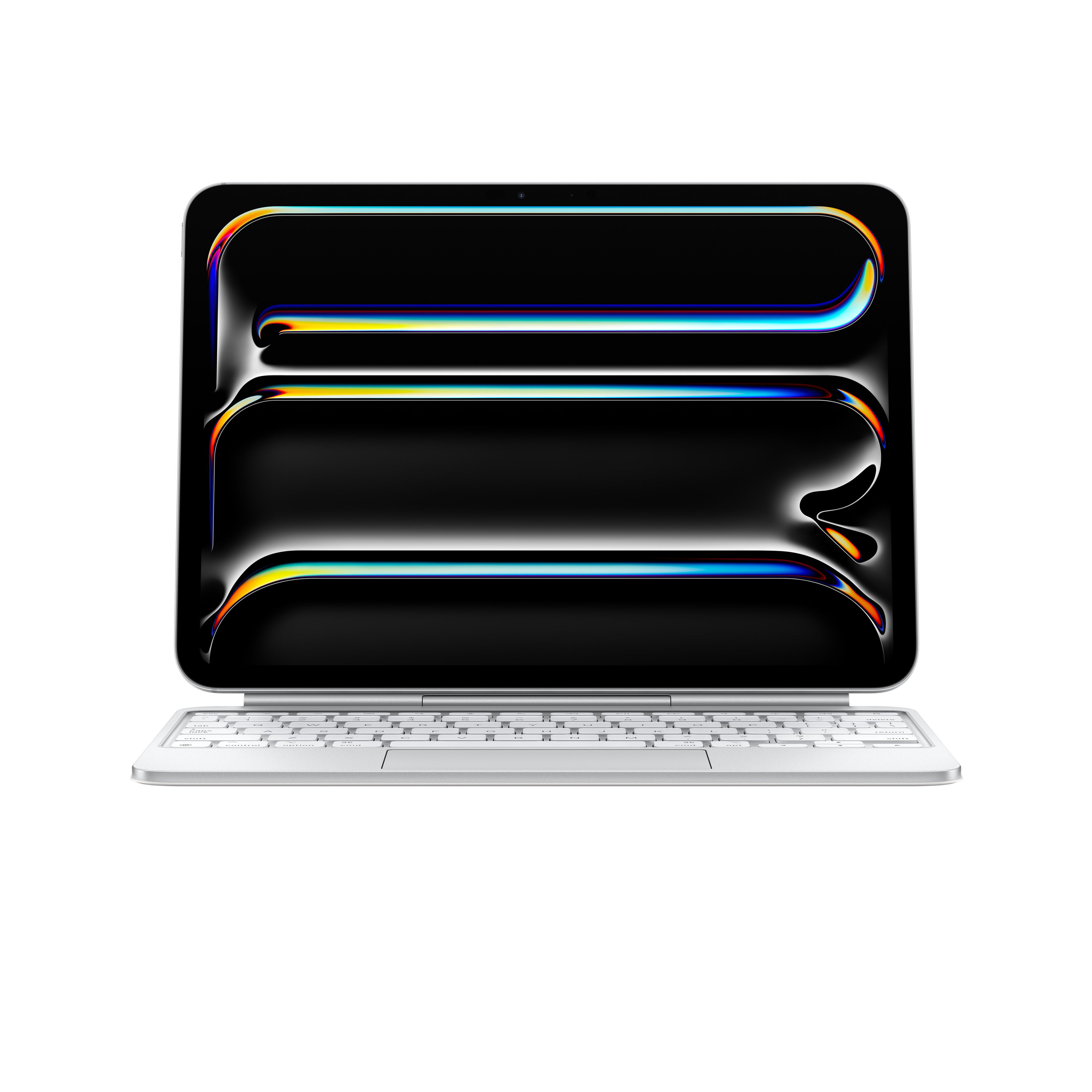 Apple Magic Keyboard for iPad Pro 11-inch (M4) - White | Wireless Bluetooth Keyboard with Trackpad | Perfect for Work, Study, and Creative Projects