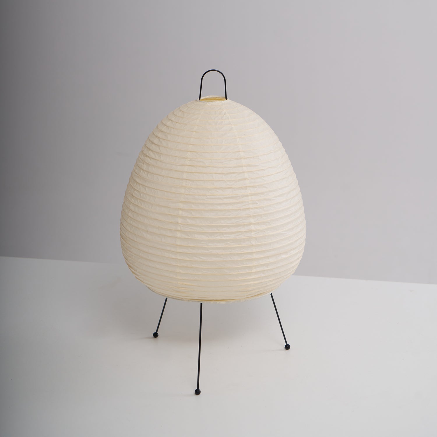 Japanese Akari Paper Table Lamp - Handmade Shoji Style Lighting for Bedroom, Living Room & Office - Warm Ambient Light for Relaxation & Decor