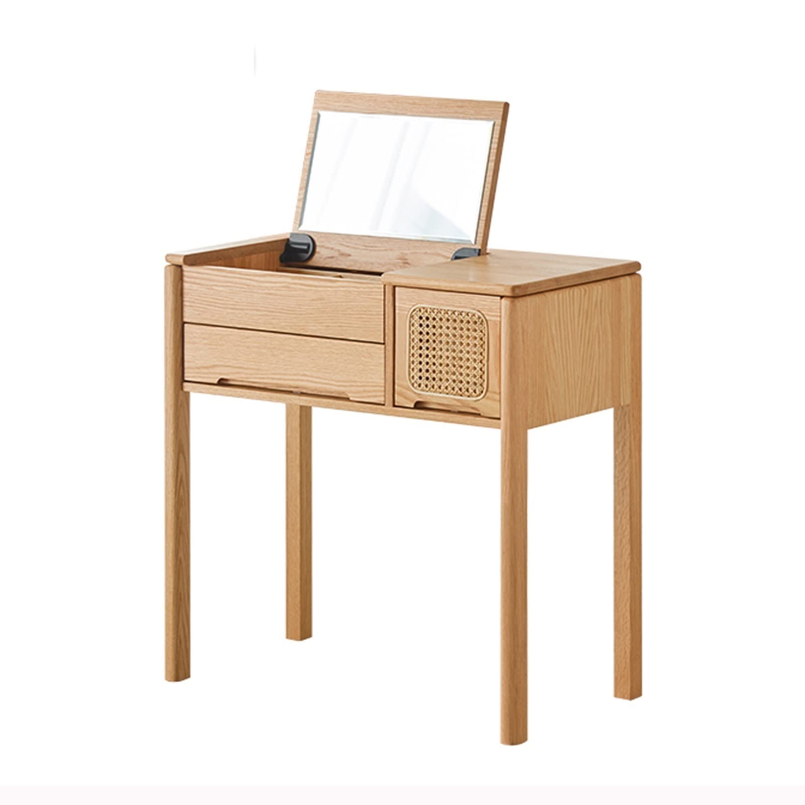 BNNP Makeup Vanity Table with Mirror & Drawers - Bedroom Dressing Desk for Home Use