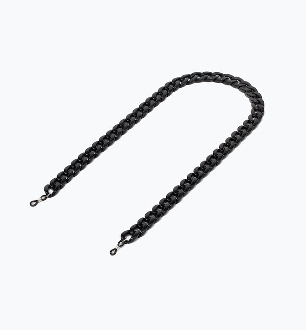 Chunky Acetate Eyeglass Chain 700mm - Stylish Reading Glasses Holder for Women & Men - Perfect for Reading, Working, and Fashion Accessories
