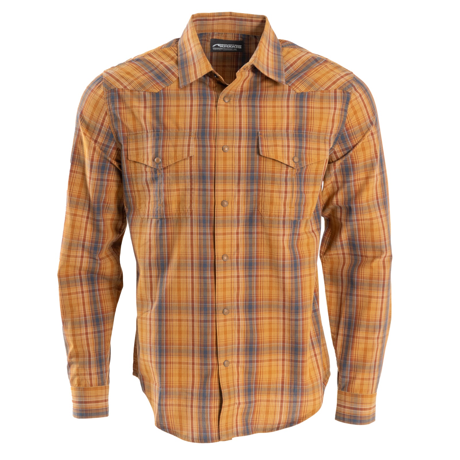 Rodeo Long Sleeve Woven Shirt for Men - Western Style Cowboy Button Up Shirt with Snap Closures | Perfect for Ranch Work, Country Concerts & Outdoor Adventures