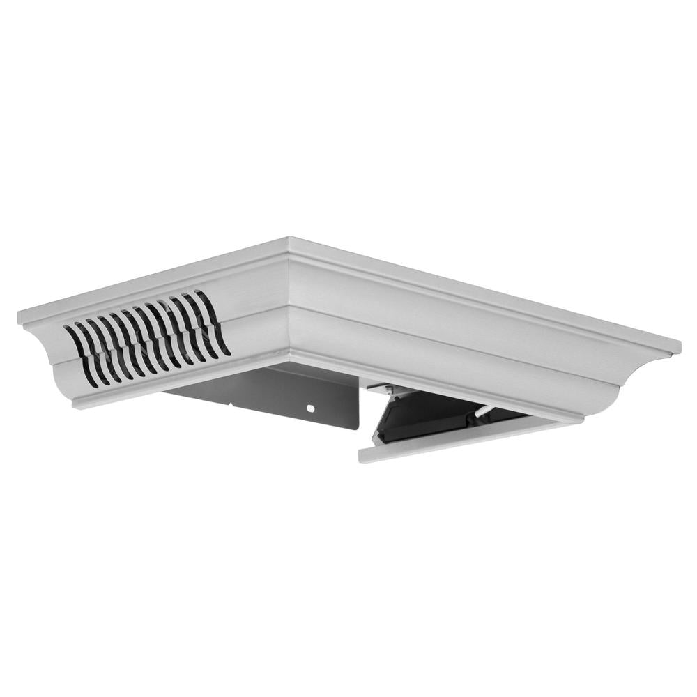 ZLINE CM6 BT KF1/KF2 Stainless Steel Crown Molding with Built-in Bluetooth Speakers - Premium Home Audio Decor for Kitchens, Living Rooms & Home Theaters