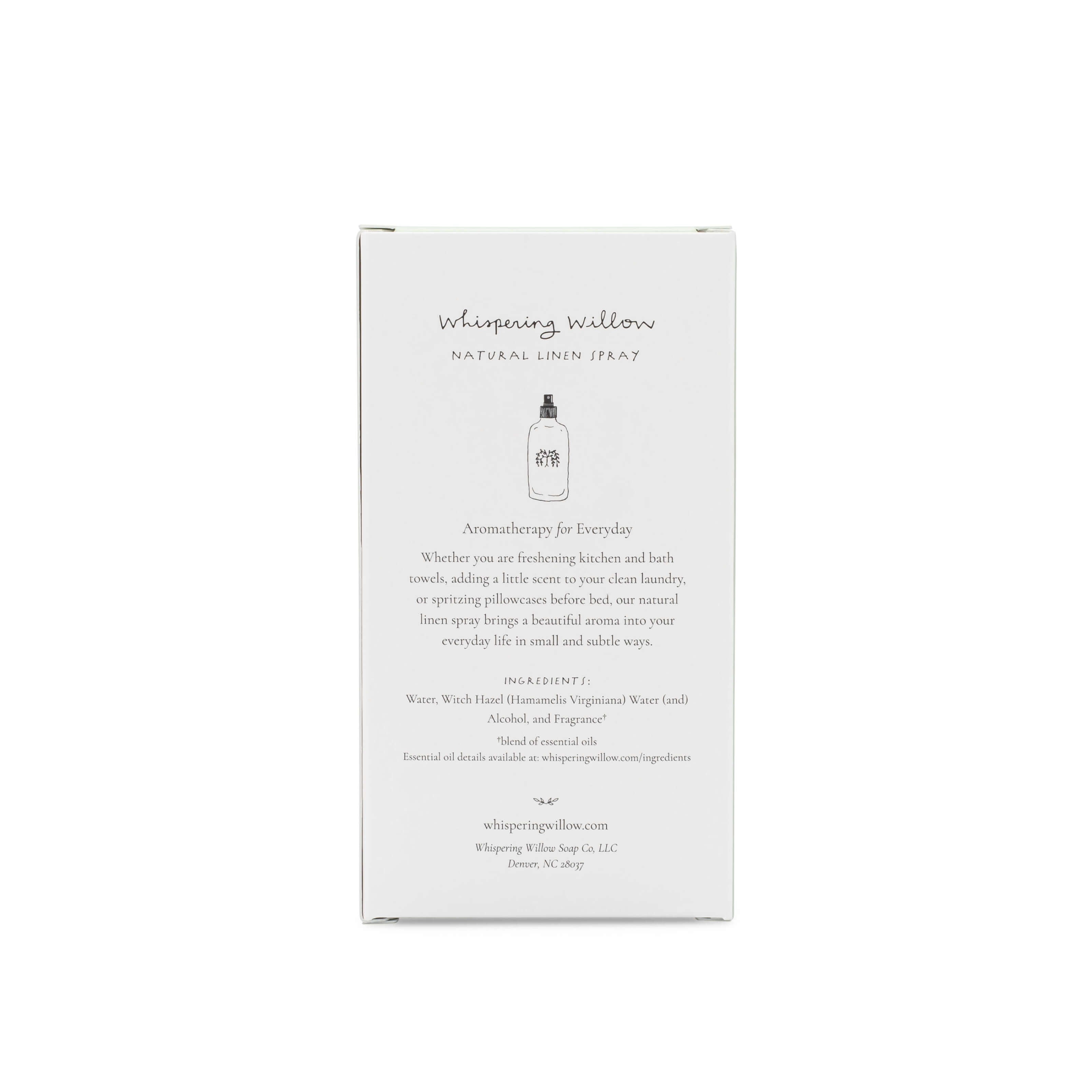 Natural Rose Linen Spray for Bedding & Home - Relaxing Aromatherapy for Sheets, Pillows & Room Freshening