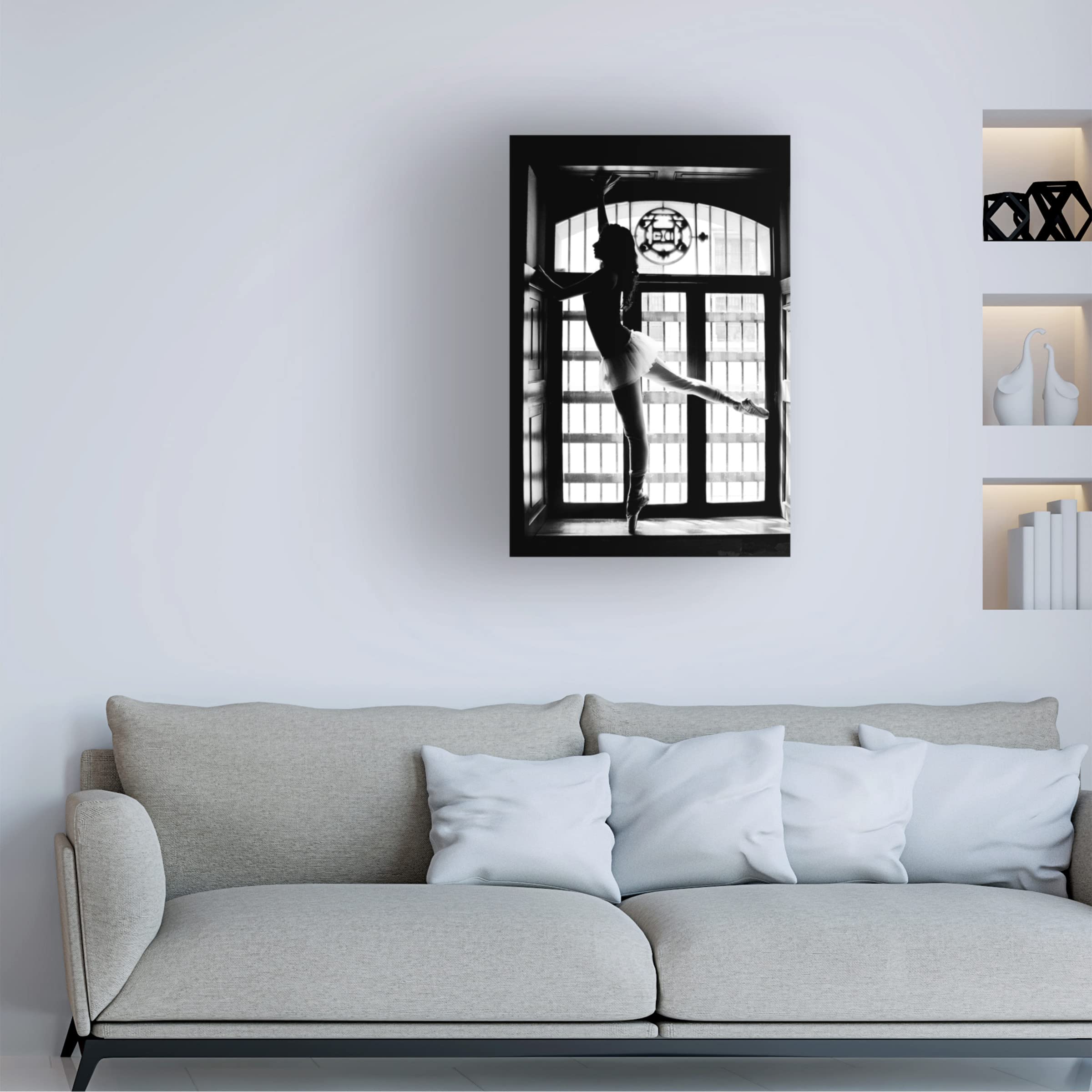 Trademark Fine Art 'Lorn 1' Canvas Wall Art by Melissa Osorio - Modern Abstract Painting for Living Room, Bedroom & Office Decor
