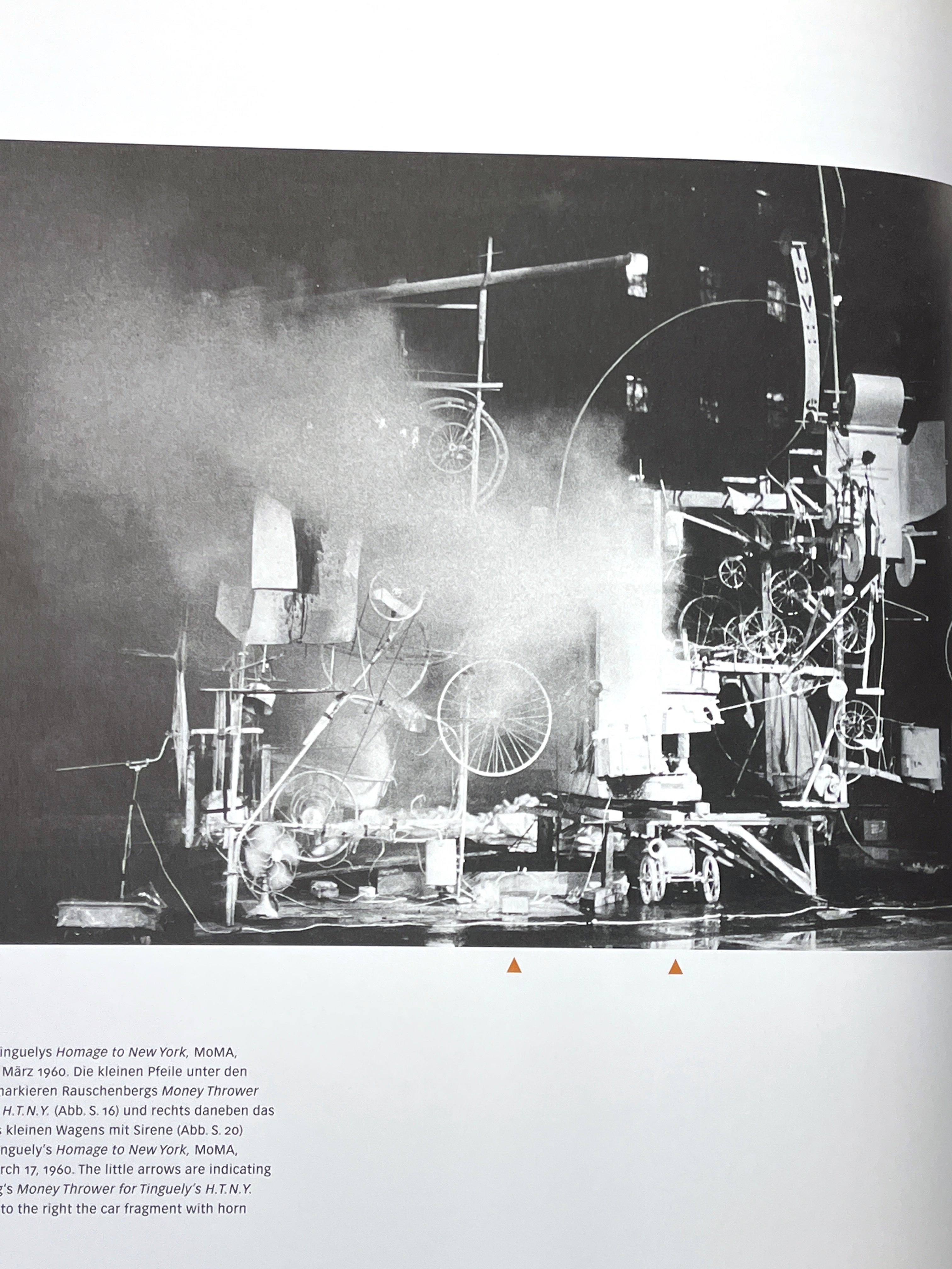 Robert Rauschenberg & Jean Tinguely: Collaborations Art Book - Bilingual German/English Edition (2010 Hardcover, Like New) - Perfect for Art Collectors & Museum Gift Shops