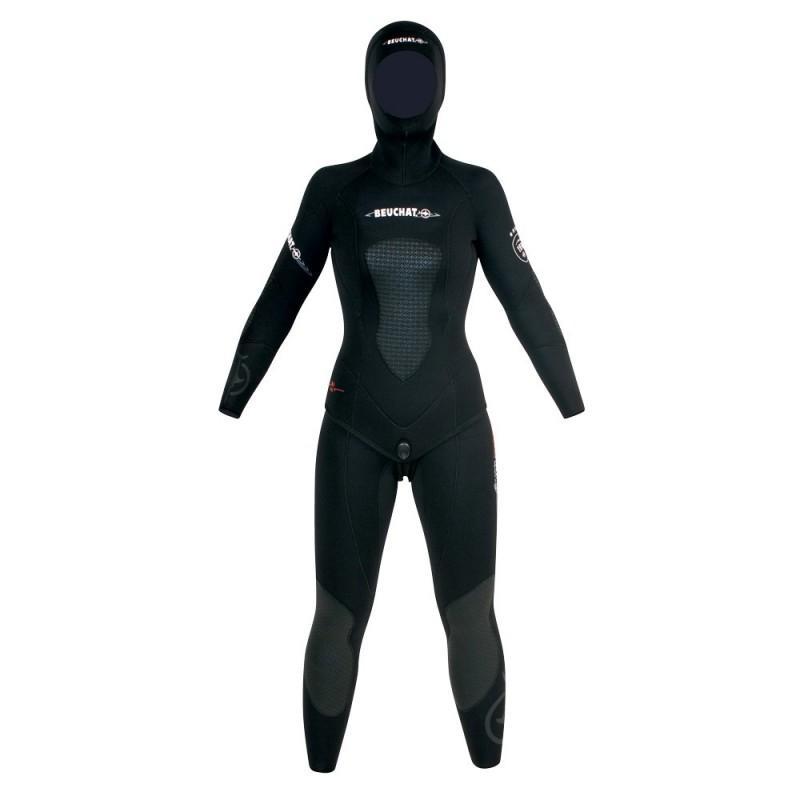 Beuchat ATHENA 7mm Women's Wetsuit Jacket for Scuba Diving, Snorkeling & Water Sports - Warm & Comfortable Neoprene Diving Gear