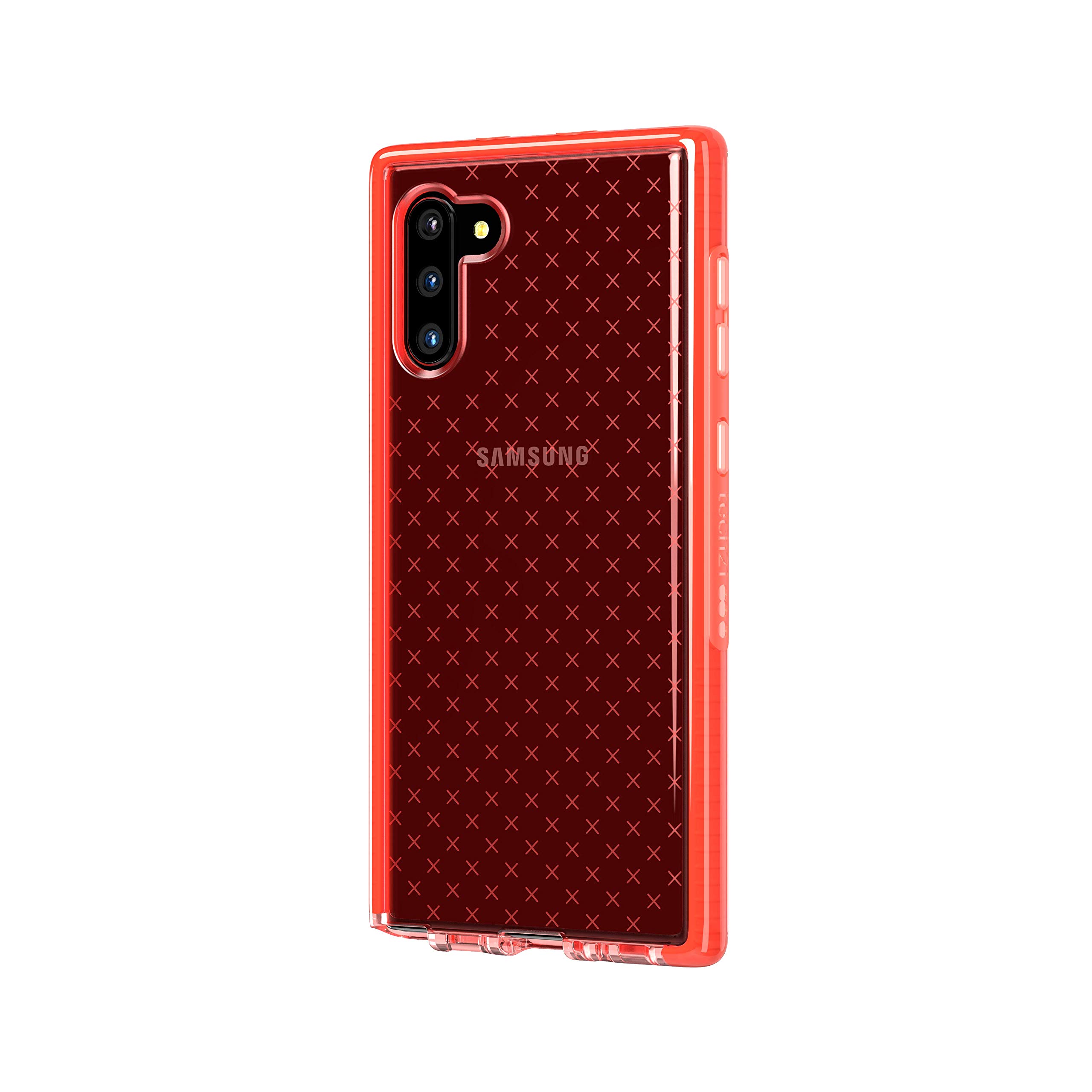 Tech21 Evo Check Case for Samsung Galaxy Note10 - Coral | Shockproof Protection