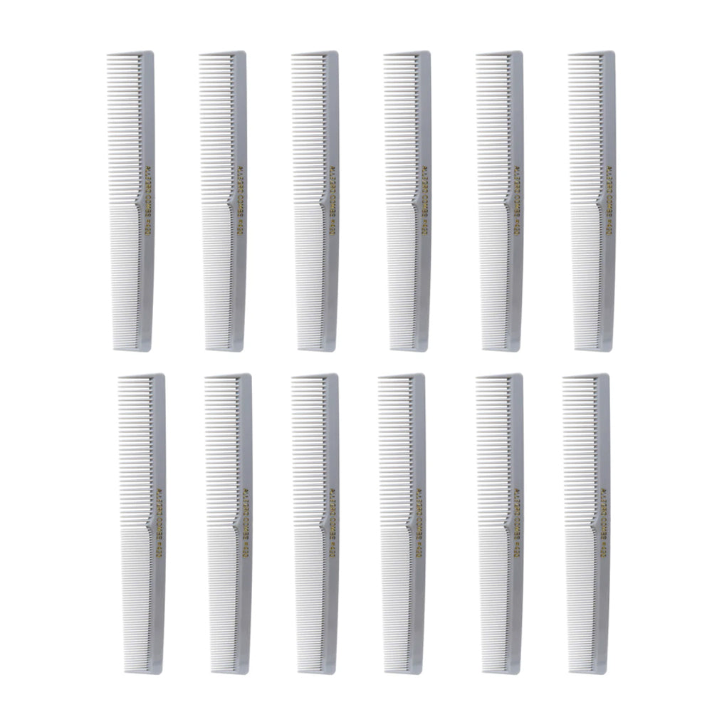 Professional 12-Piece Allegro Barber Comb Set for Hair Cutting & Styling - Perfect for Salons, Home Grooming & DIY Hairstyles