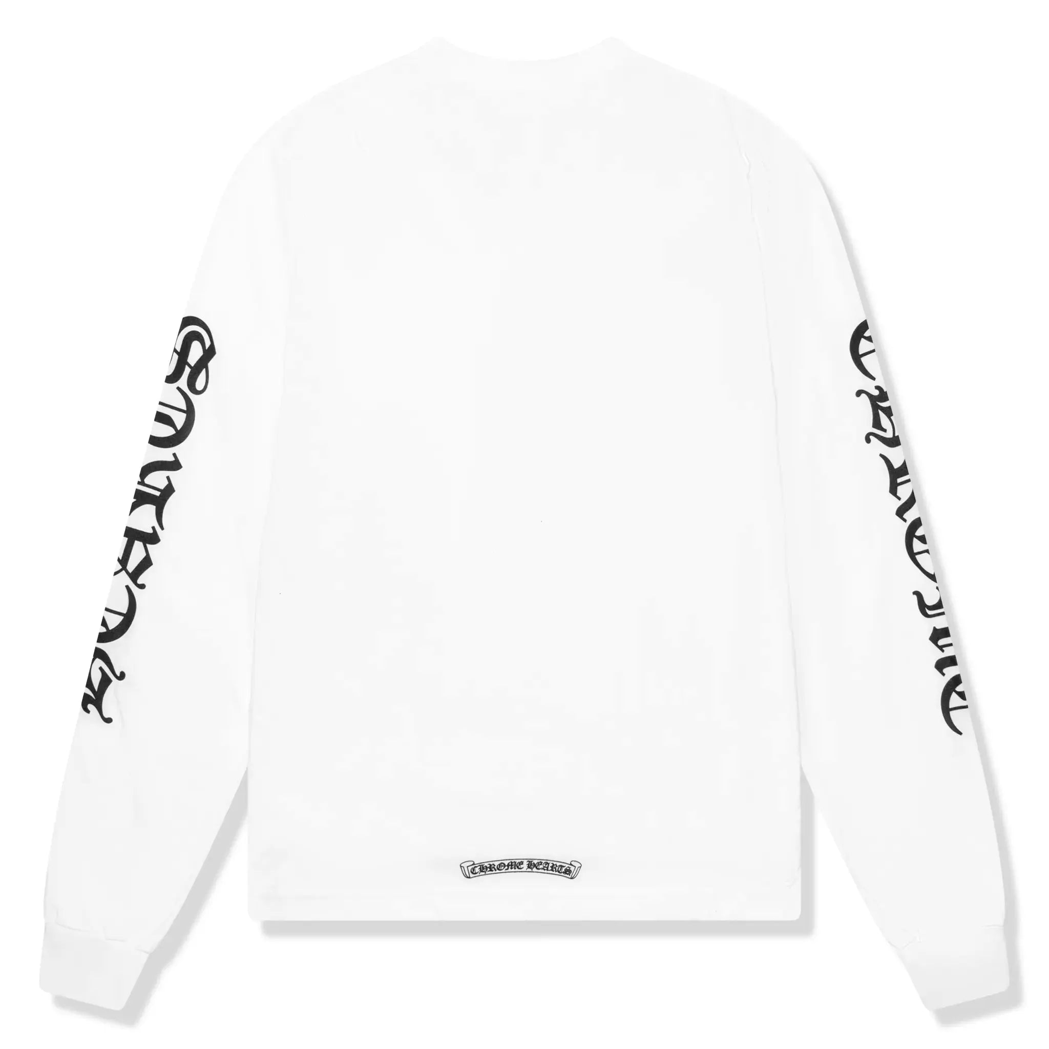 Chrome Hearts Logo Long Sleeve White T-Shirt for Men & Women - Stylish Streetwear for Casual Outfits & Everyday Wear
