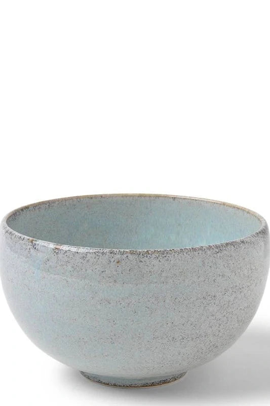Indigo Fog Large Bowl - Premium Ceramic Serving Bowl for Salads, Pasta, Soup - Perfect for Dining, Entertaining & Home Decor