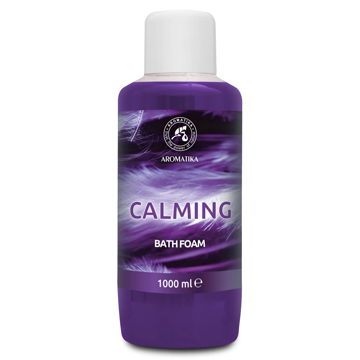 AROMATIKA Calming Bubble Bath with Chamomile, Lavender & Vanilla - 1000ml Relaxing Aromatherapy Bath Soak for Stress Relief & Muscle Therapy - Perfect for Spa Nights, Self-Care Routines & Gift Sets