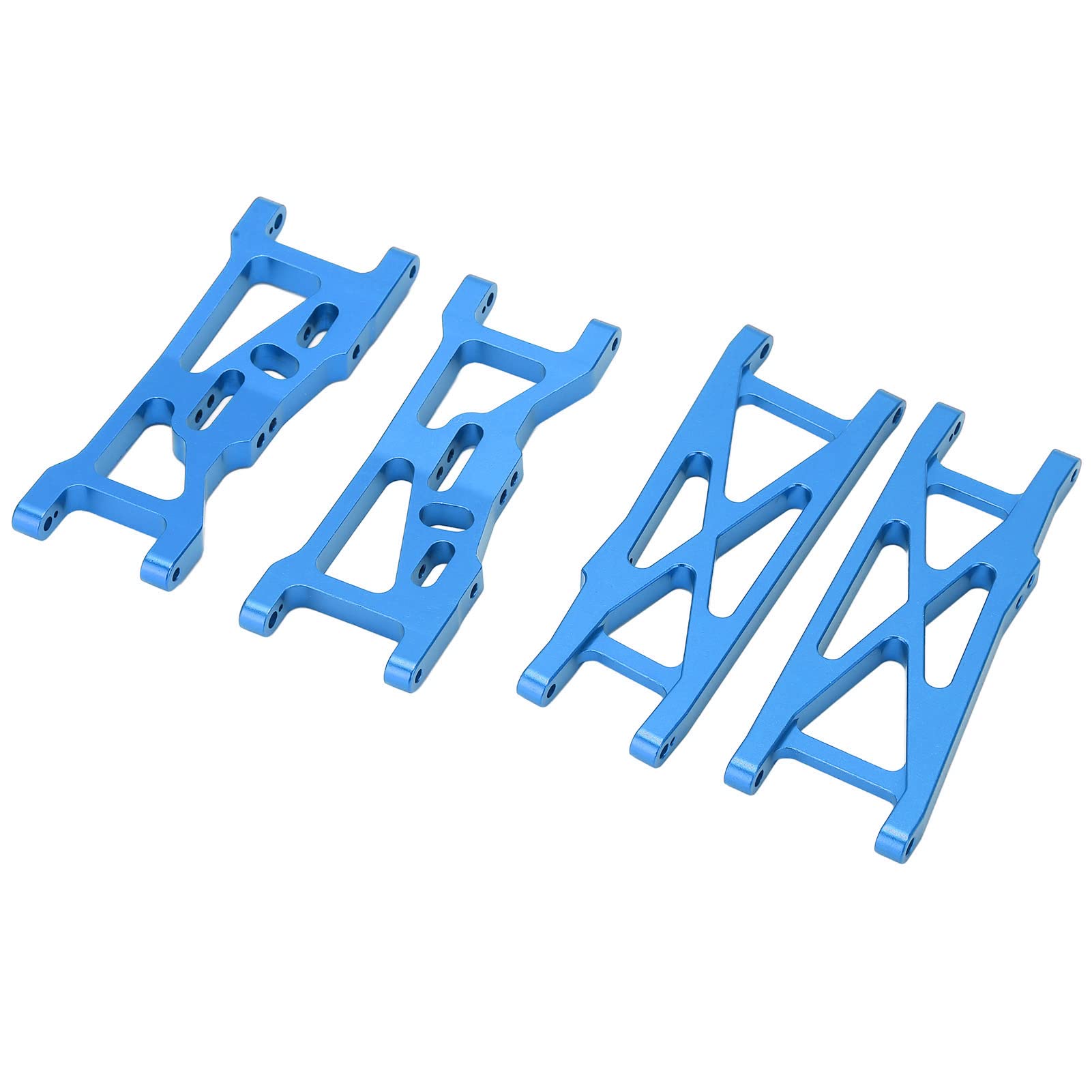 Jopwkuin RC Suspension Arms - High Strength Aluminum Alloy Replacement Parts for 1/10 RC Short Course Trucks, Compatible with LOSI 22S SCT - Easy Installation & Wear Resistant (Blue) - Perfect for Off-Road Racing & RC Car Upgrades