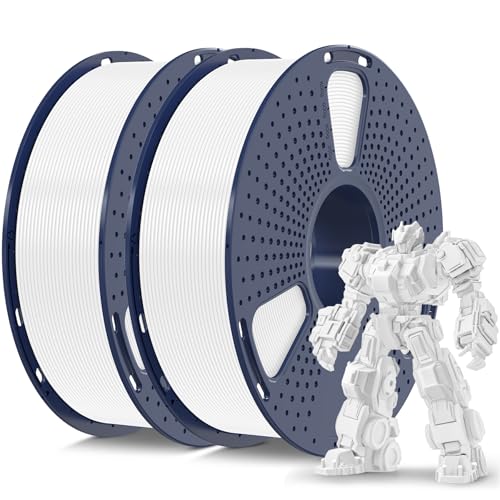 2kg Pla Plus White+white