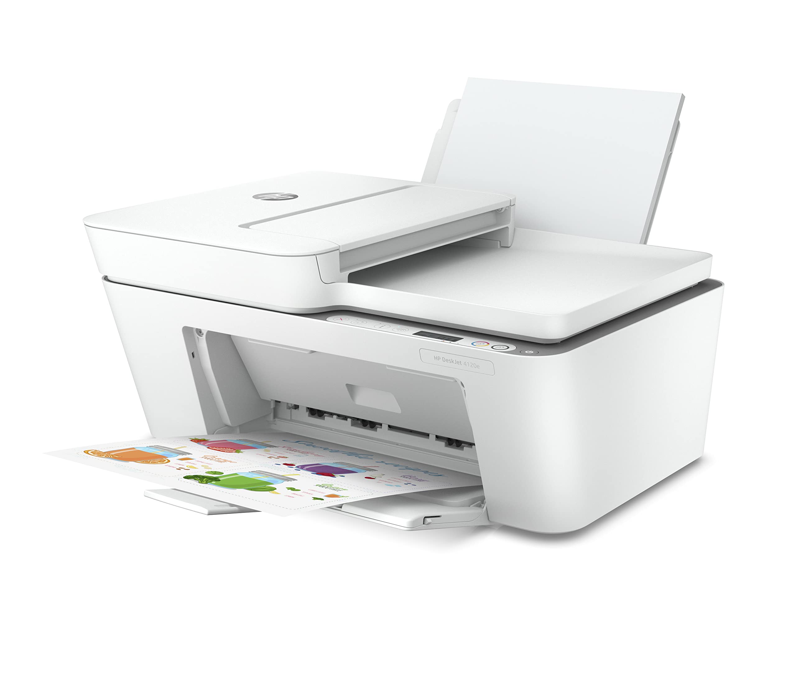 HP DeskJet 4120e All-in-One Wireless Printer with 6 Months Free HP Instant Ink | Print, Copy, Scan & Mobile Fax | Automatic Document Feeder & WiFi Connectivity | Ideal for Home Office & Small Business Use