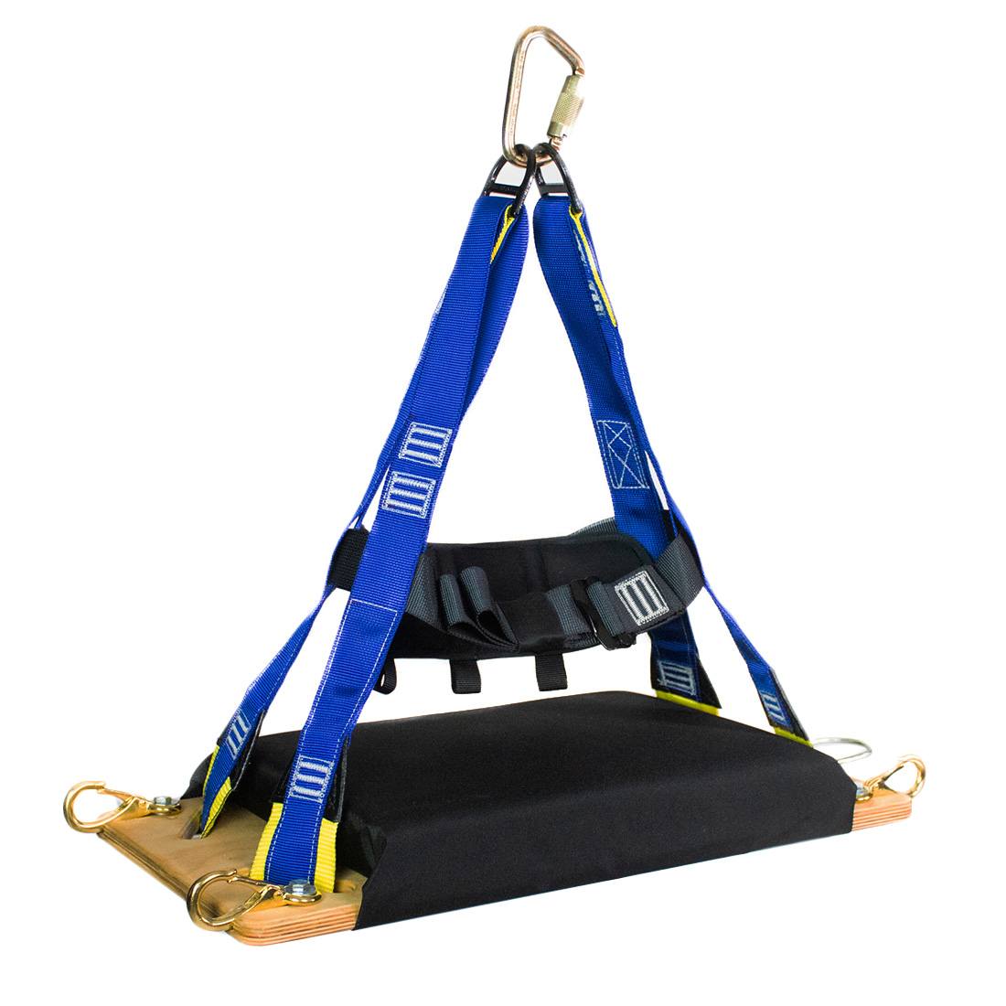 Sky Genie 4-Point Suspension Hammock Chair with Comfortable Cushion - Perfect for Indoor/Outdoor Relaxation, Patio, Garden & Backyard Lounging