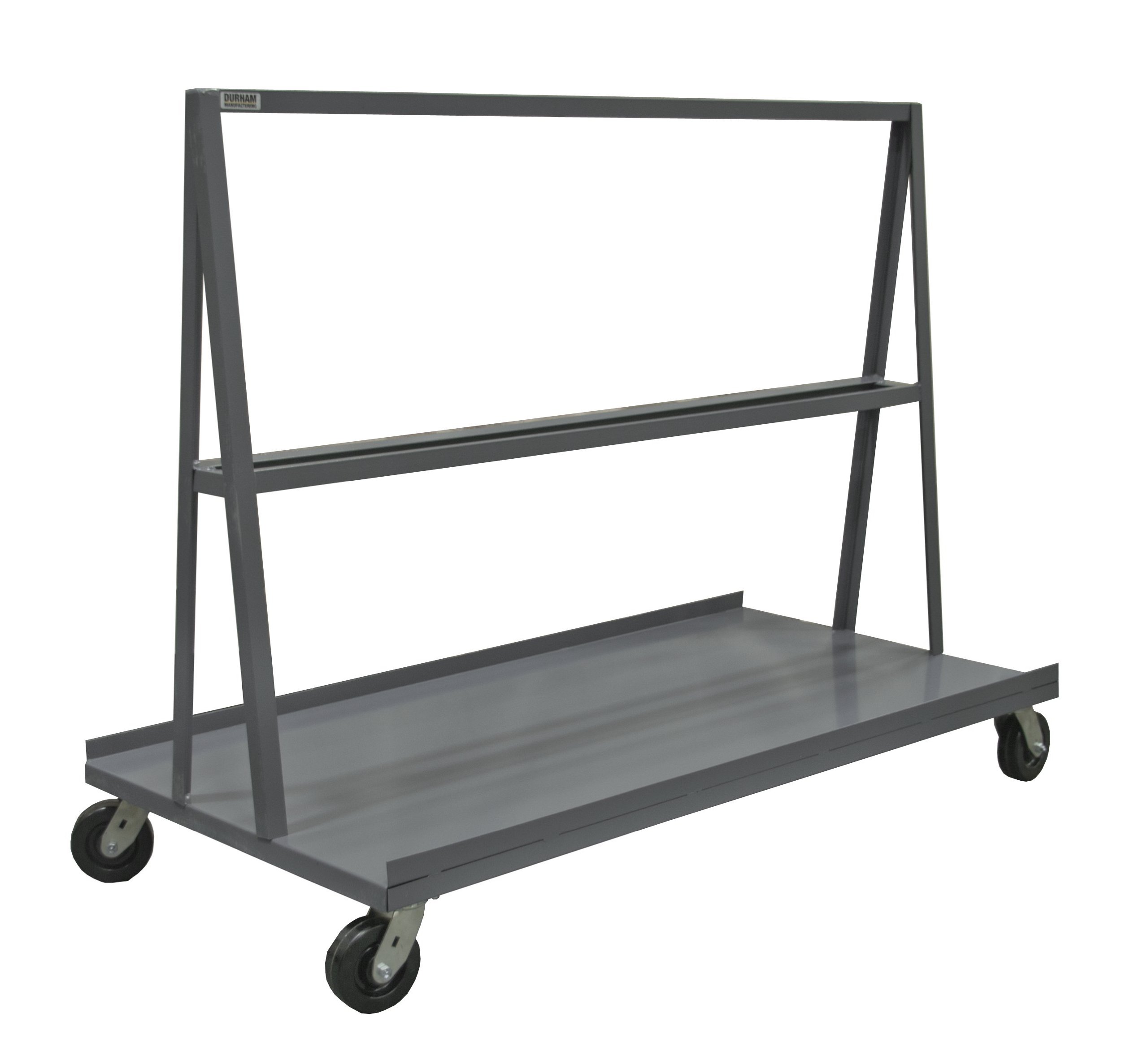 Durham Heavy Duty Steel A-Frame Truck AF-3672-95 - Durable Utility Cart for Warehouse, Garage & Industrial Use