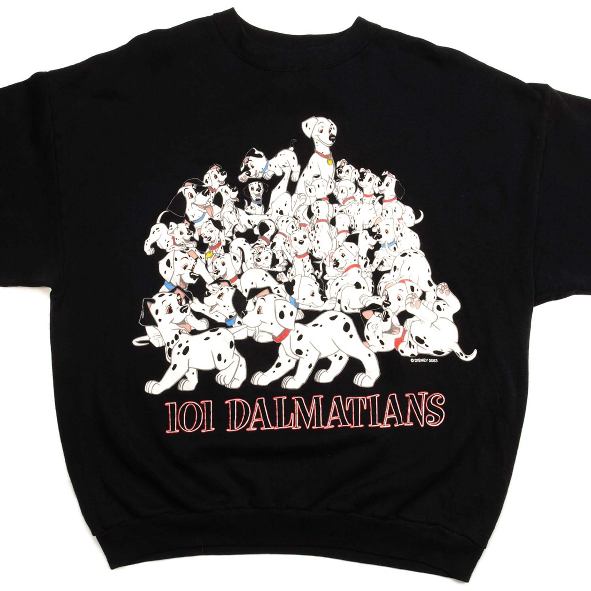 Vintage 101 Dalmatians Sweatshirt for Men & Women - XL Size, Made in USA - Casual Wear, Disney Fan Gift, Movie Night Outfit