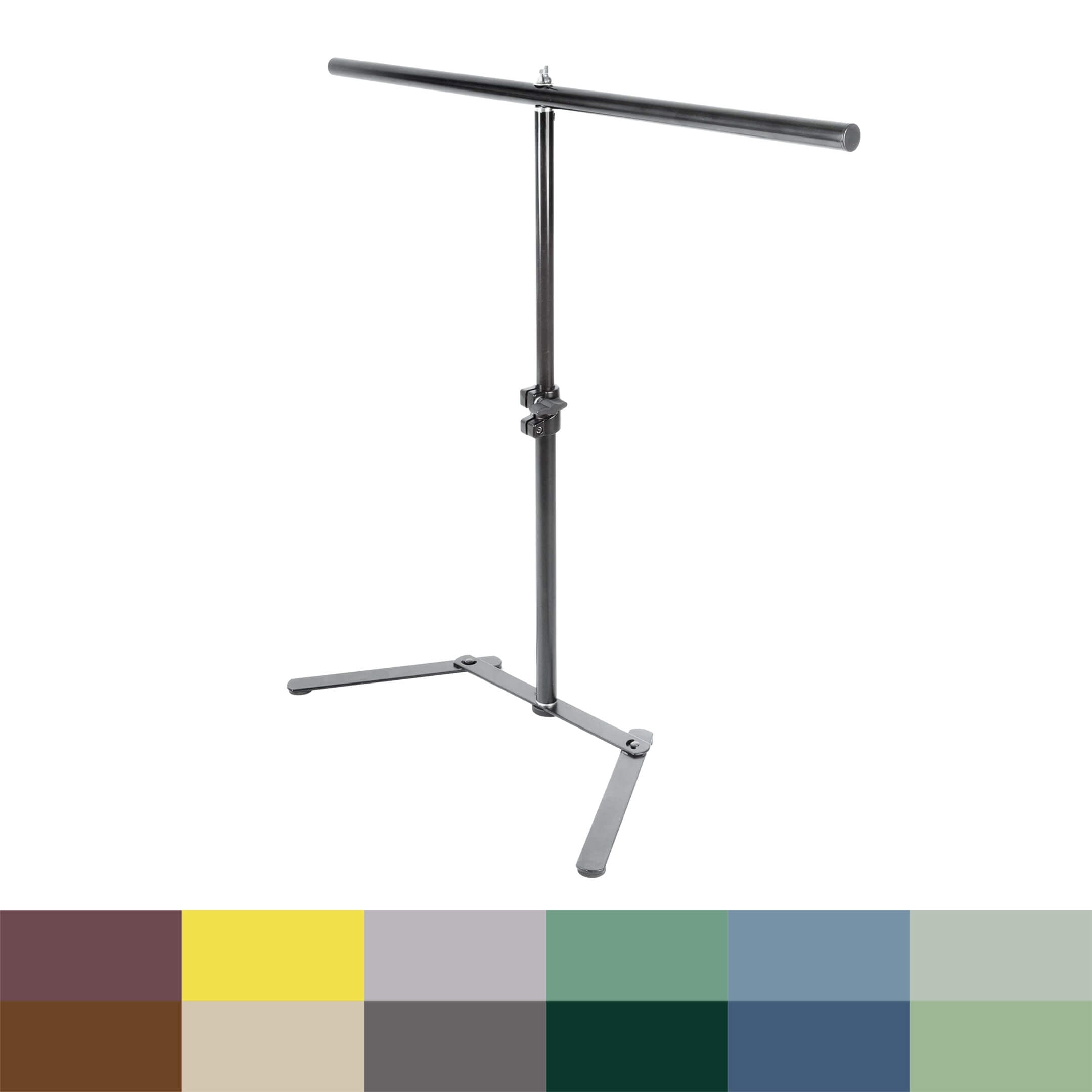 Dual Sided Photography Backdrop Paper with Adjustable Table Stand - Perfect for Product Photography, Food Blogging & E-commerce Listings