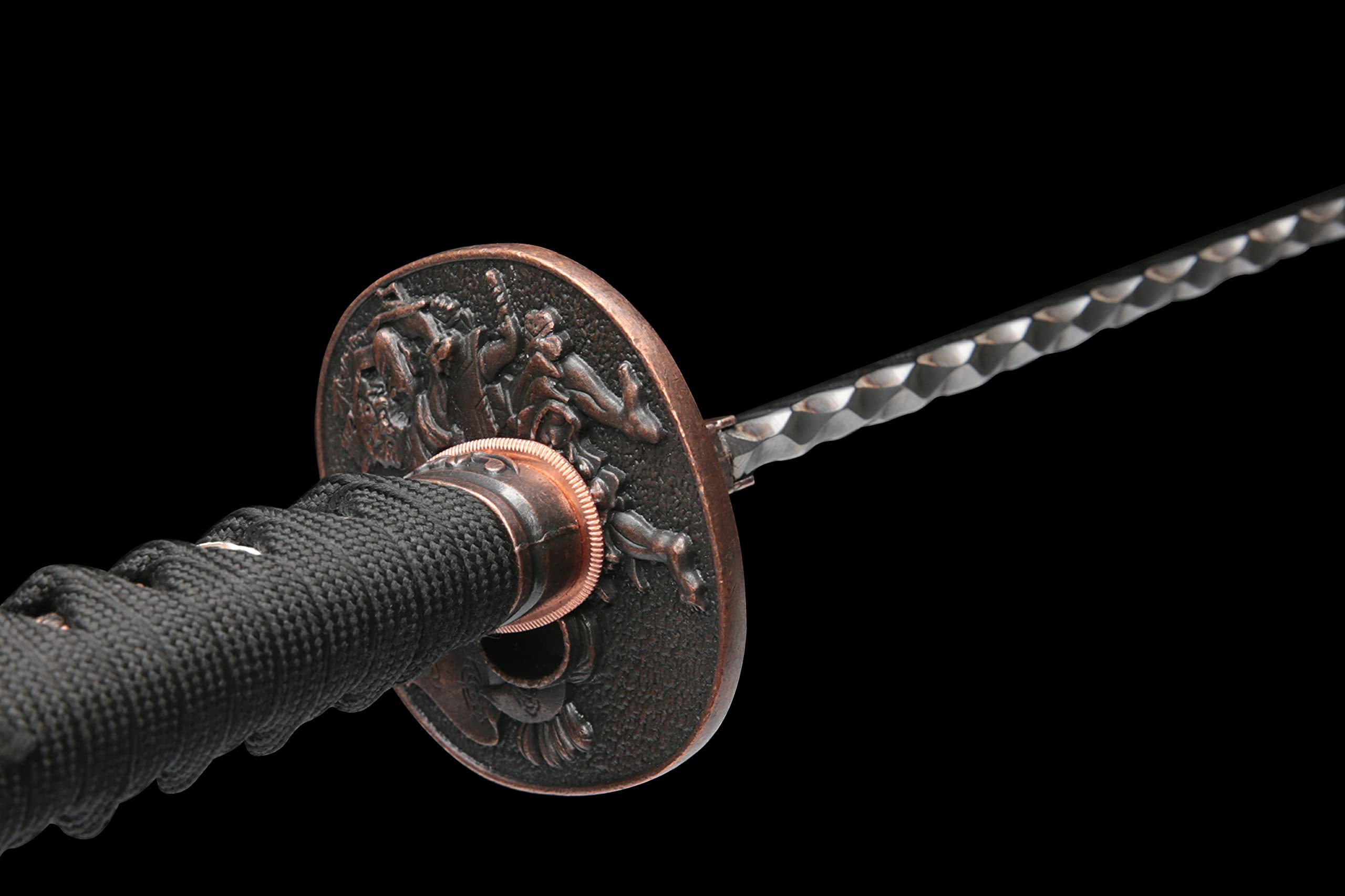 Ryujin Fujiwara Series Damascus Steel Samurai Sword - 41