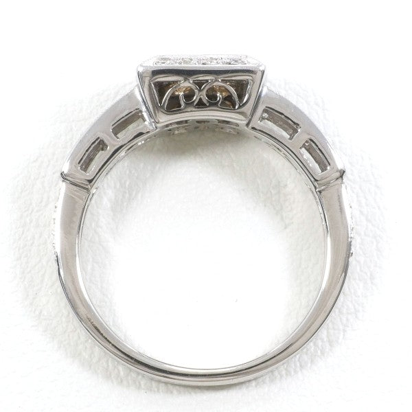 18K White Gold Brown Diamond Ring for Women - Elegant Wedding, Engagement & Anniversary Jewelry Gift - Perfect for Special Occasions & Everyday Wear