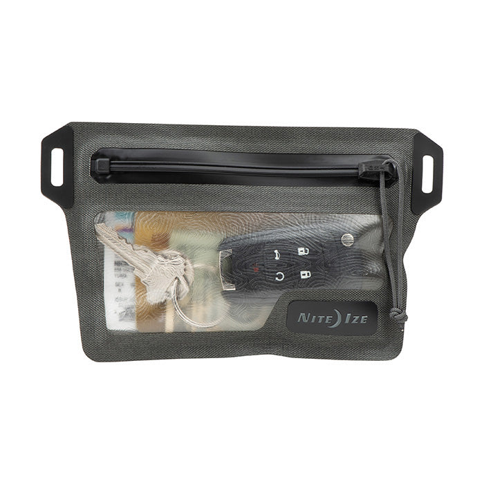 Nite Ize RunOff Waterproof Wallet - Slim RFID Blocking Travel Wallet for Hiking, Running & Outdoor Adventures - Keeps Cards & Cash Dry in Rain or Splash