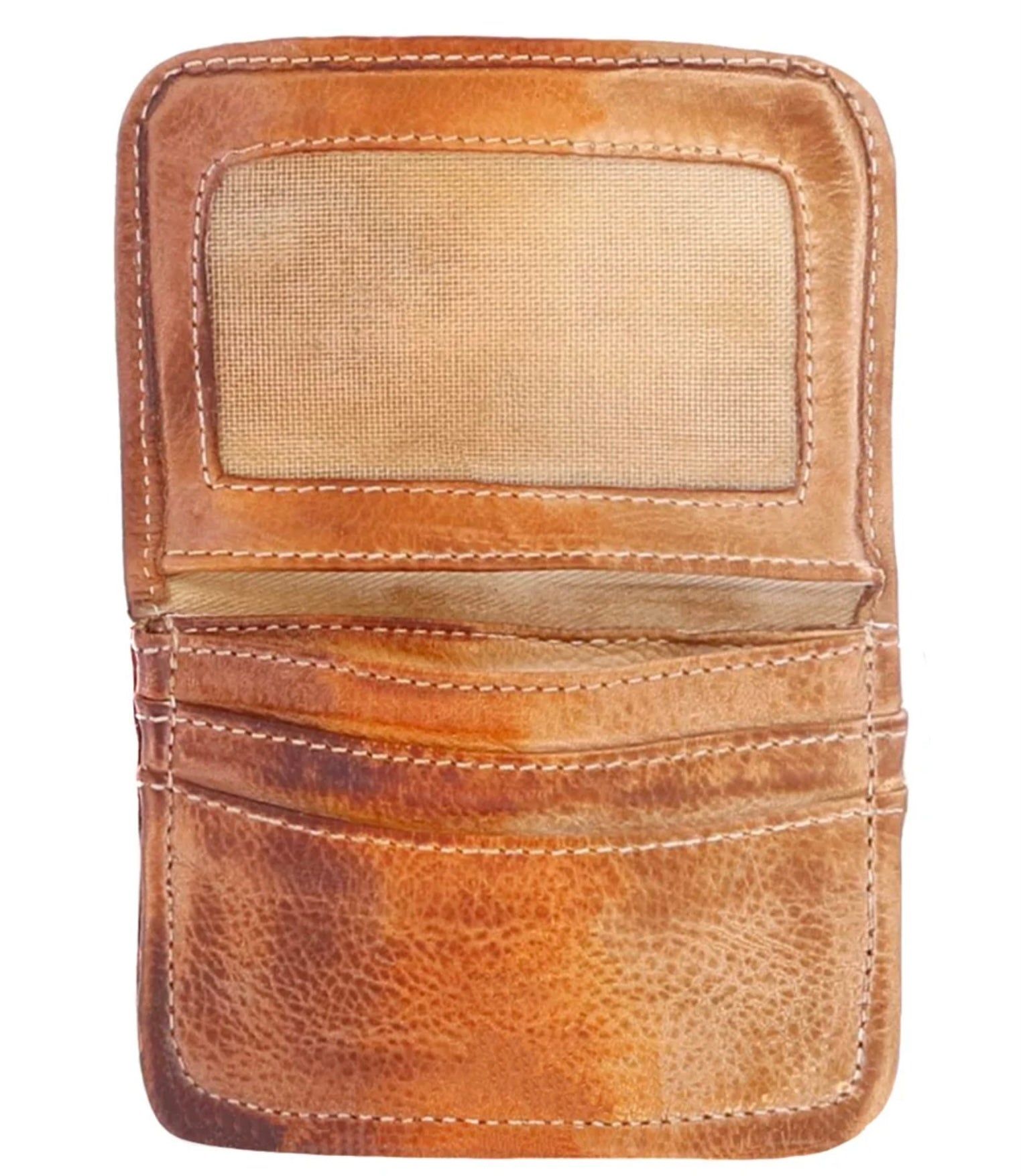 Bed|Stu Genuine Leather Wallet for Men - Slim Bifold RFID Blocking Credit Card Holder - Perfect for Everyday Use, Travel & Business
