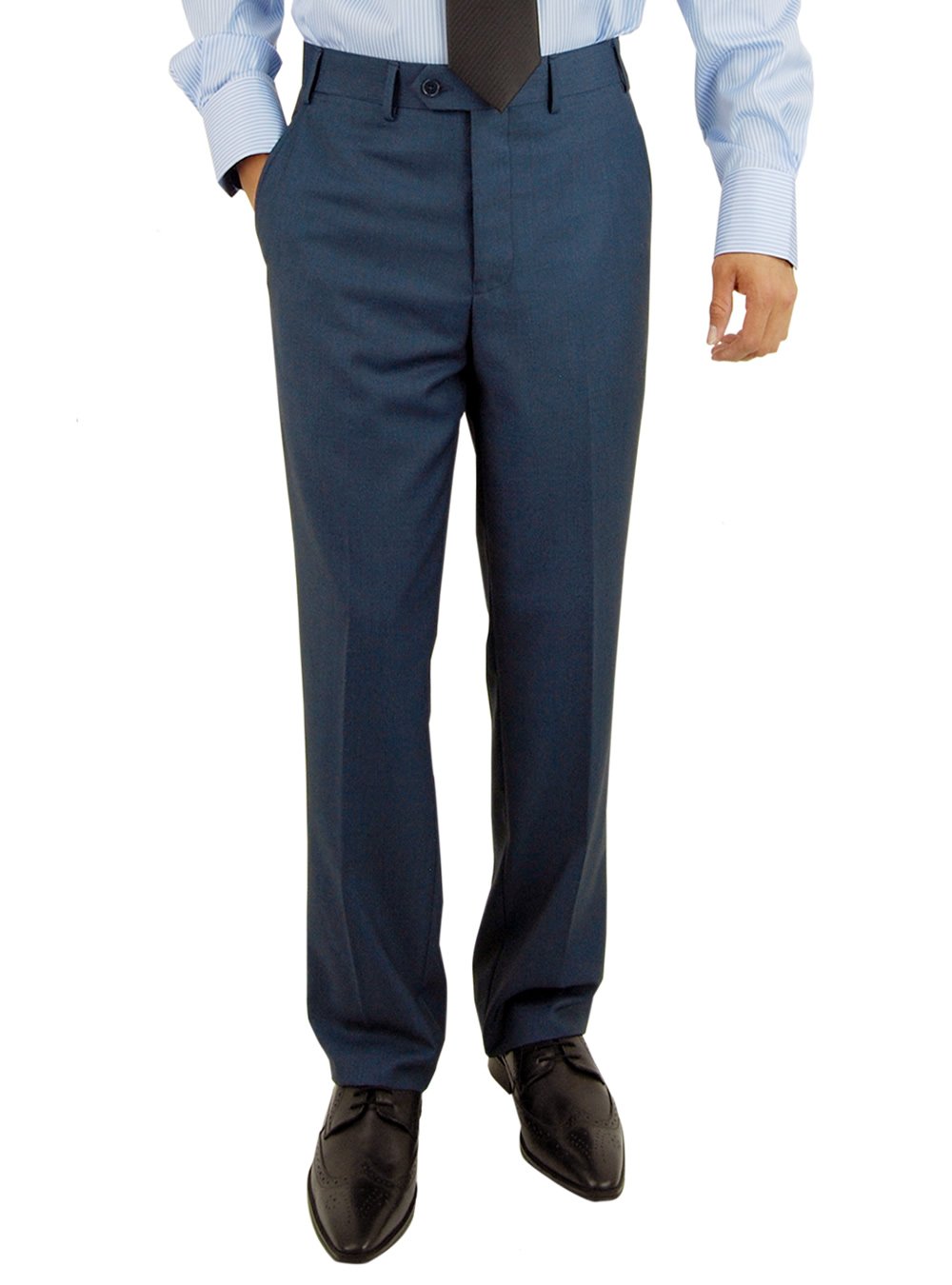 Salvatore Exte Men's Modern Fit 2-Button Suit Set - Slim Fit Jacket & Dress Pants for Business, Weddings & Formal Events
