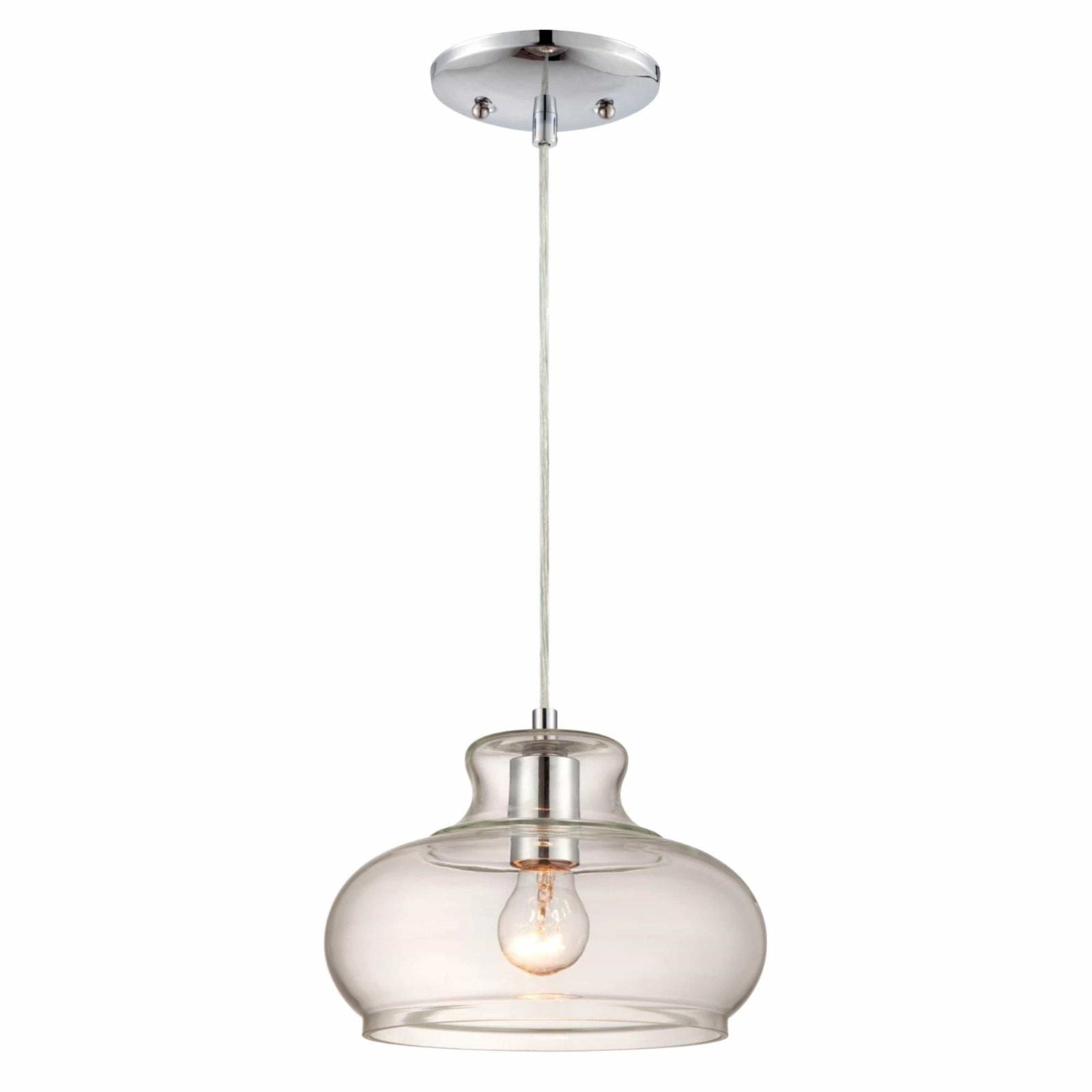 Westinghouse Flair Pendant Light - Modern Hanging Fixture for Kitchen Island, Dining Room & Bedroom Lighting