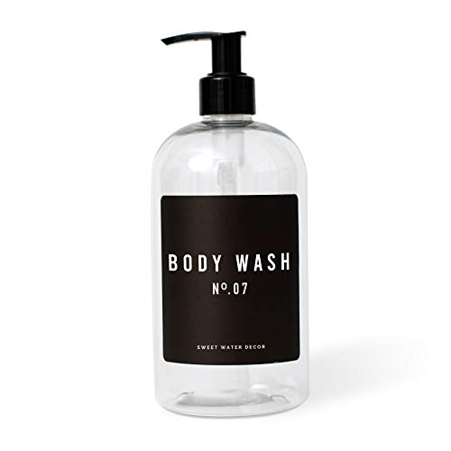 Clear Bottle - Black Label