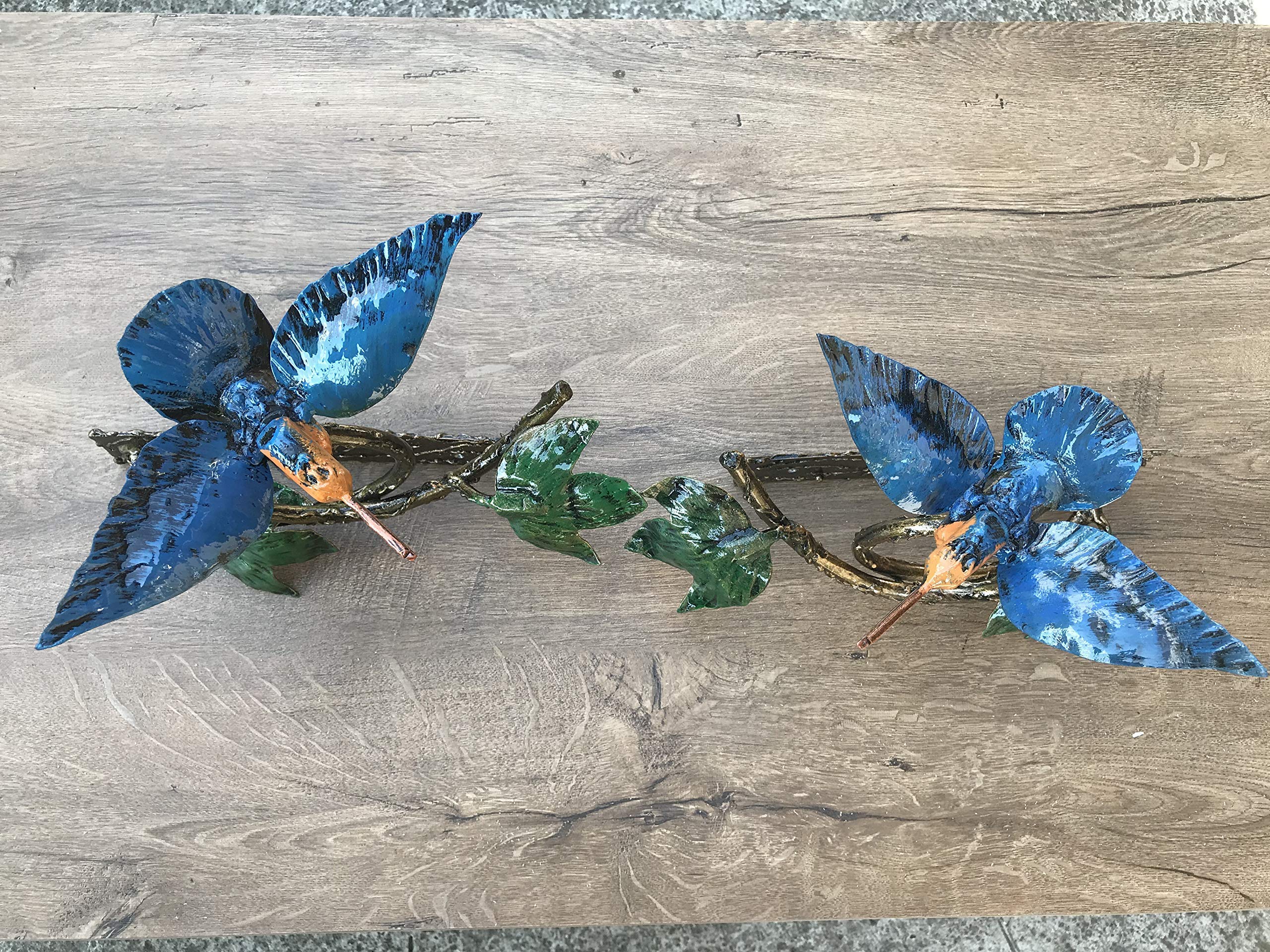 Elegant Metal Bird Curtain Tie Backs - Decorative Window Holdbacks for Home Decor, Unique Iron Gift for Her - Perfect for Living Room, Bedroom & Drapes
