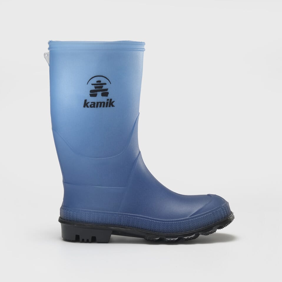 Stomp Print Kids' Rain Boots - Waterproof Children's Rubber Boots for Outdoor Play, Puddles & Gardening | Fun & Comfortable Toddler Rain Shoes