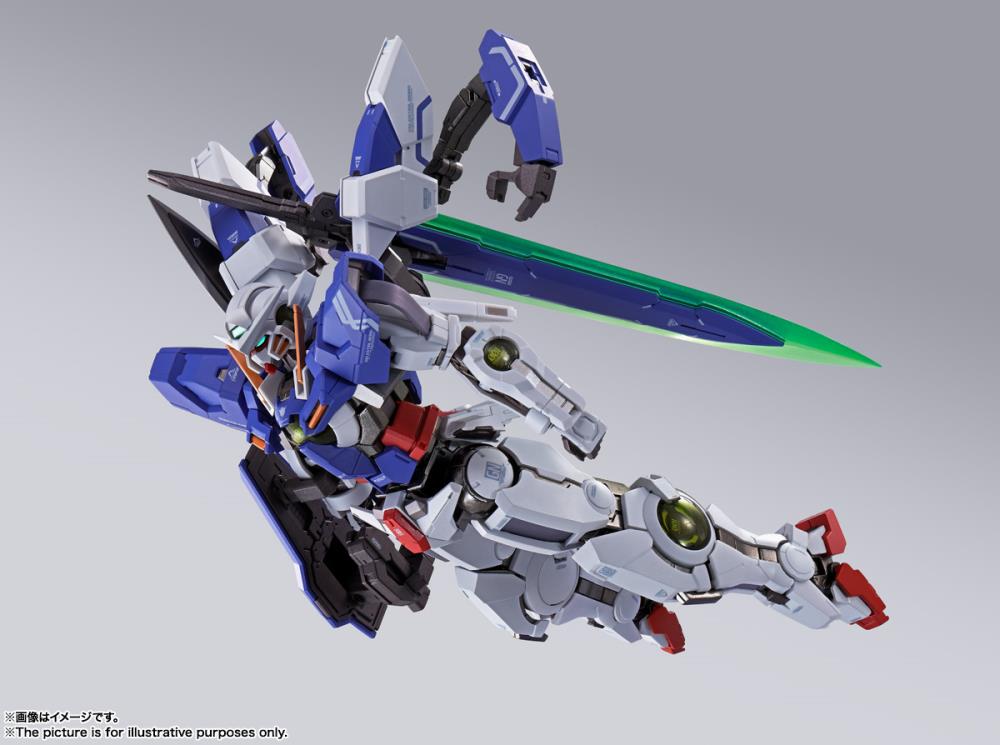 Bandai Metal Build Gundam 00 Gundam Exia Devise Action Figure - Premium Collectible Model Kit for Anime Fans | Perfect for Display, Gundam Collections & Anime Decor
