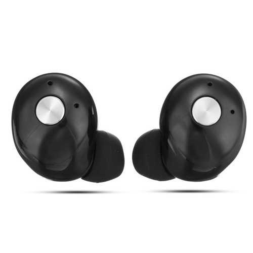 Wireless Bluetooth 4.2 TWS Earbuds with Stereo Bass & Built-in Mic - Perfect for Gym, Running & Commuting
