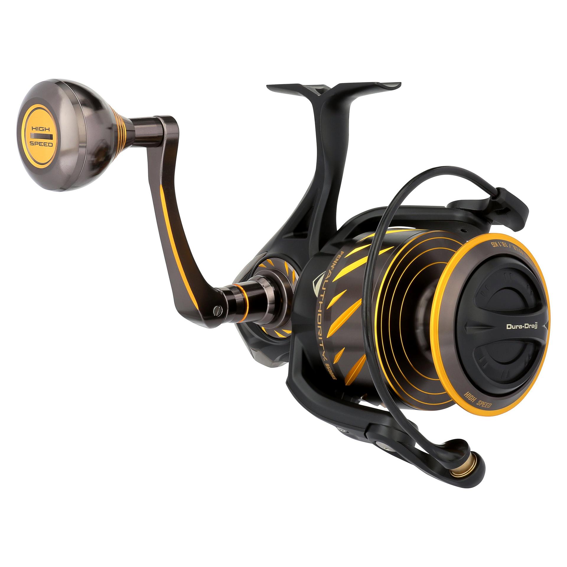 Authority® Spinning Reel - High Performance Fishing Reel for Saltwater & Freshwater | Smooth Drag System, Lightweight Design | Perfect for Bass, Trout & Surf Fishing