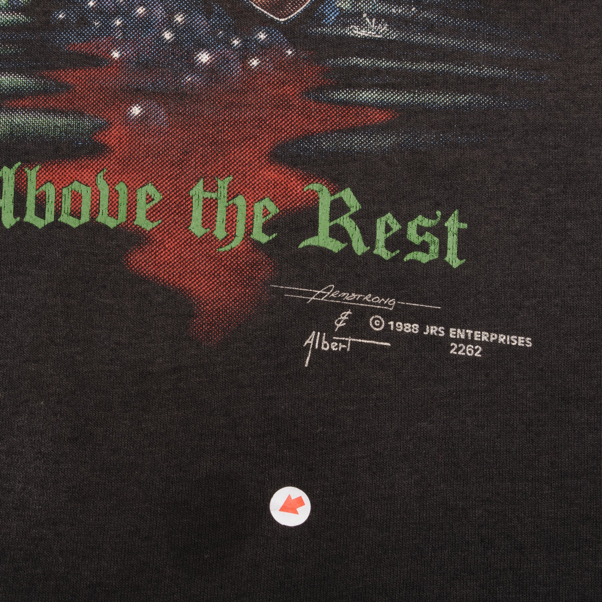 Vintage US Navy SEALS 'A Cut Above The Rest' T-Shirt (1988, Medium) - Military Inspired Casual Wear for Men