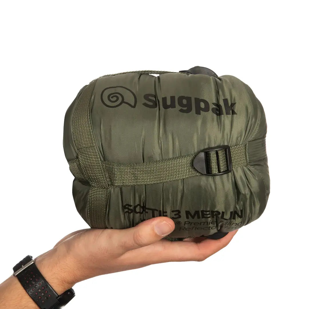 Snugpak Softie 3 Merlin Sleeping Bag - Lightweight & Compact for Backpacking, Camping & Outdoor Adventures - Perfect for Hiking, Travel & Emergency Preparedness