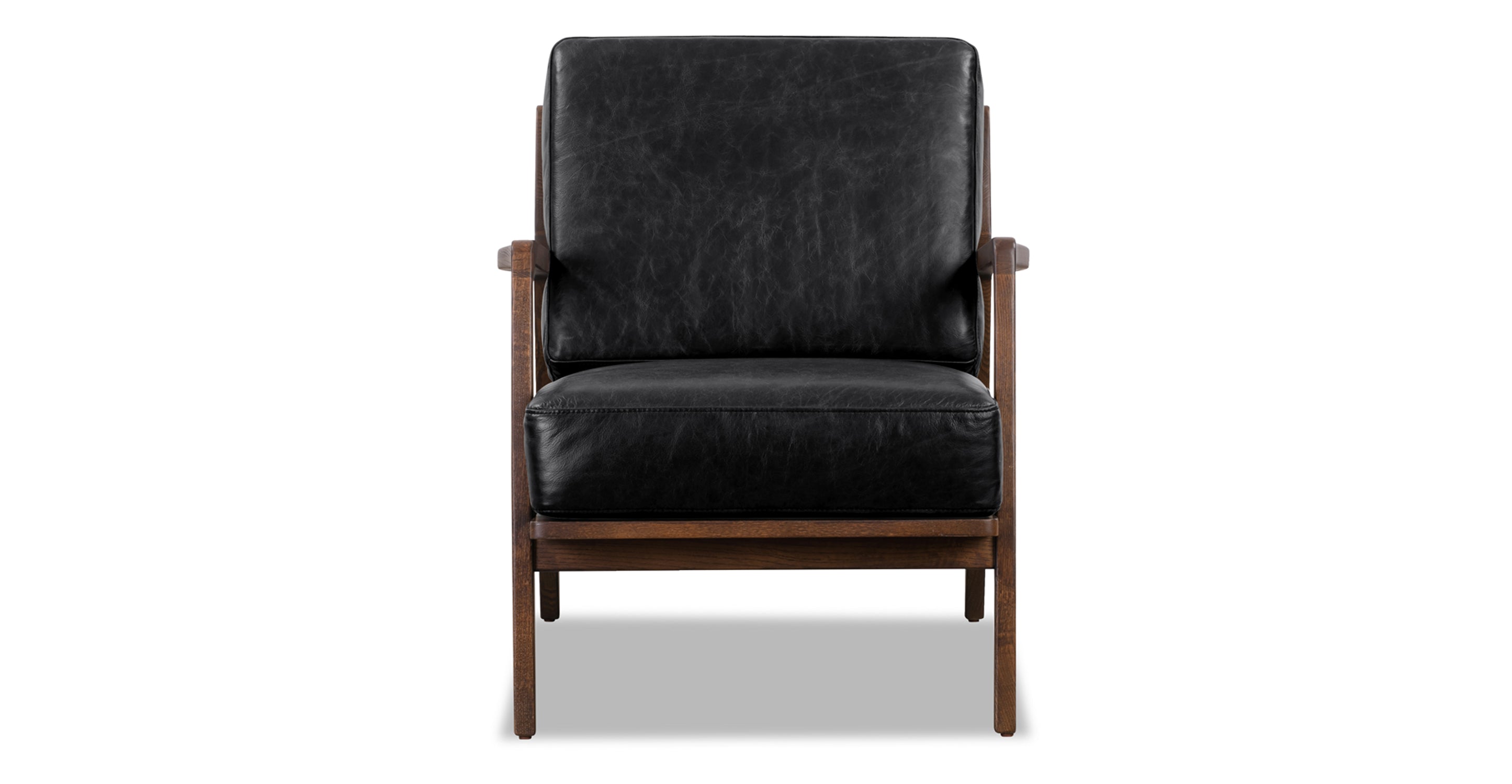 Premium Verity Genuine Leather Lounge Chair - Modern Comfort for Living Room, Office & Reading Nook - Perfect Relaxation & Stylish Home Decor