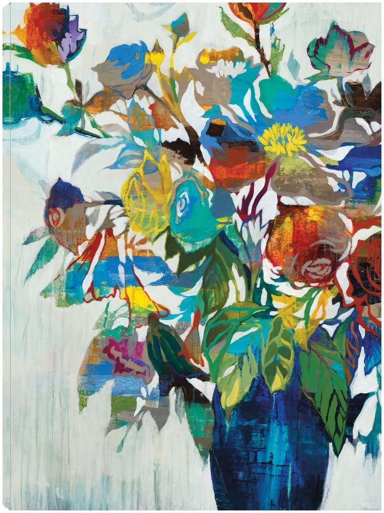 Liz Jardine Fine Art Canvas Wall Decor - 35x46 Inch Ready to Hang Painting for Living Room, Bedroom, Office - Perfect for Home & Commercial Spaces