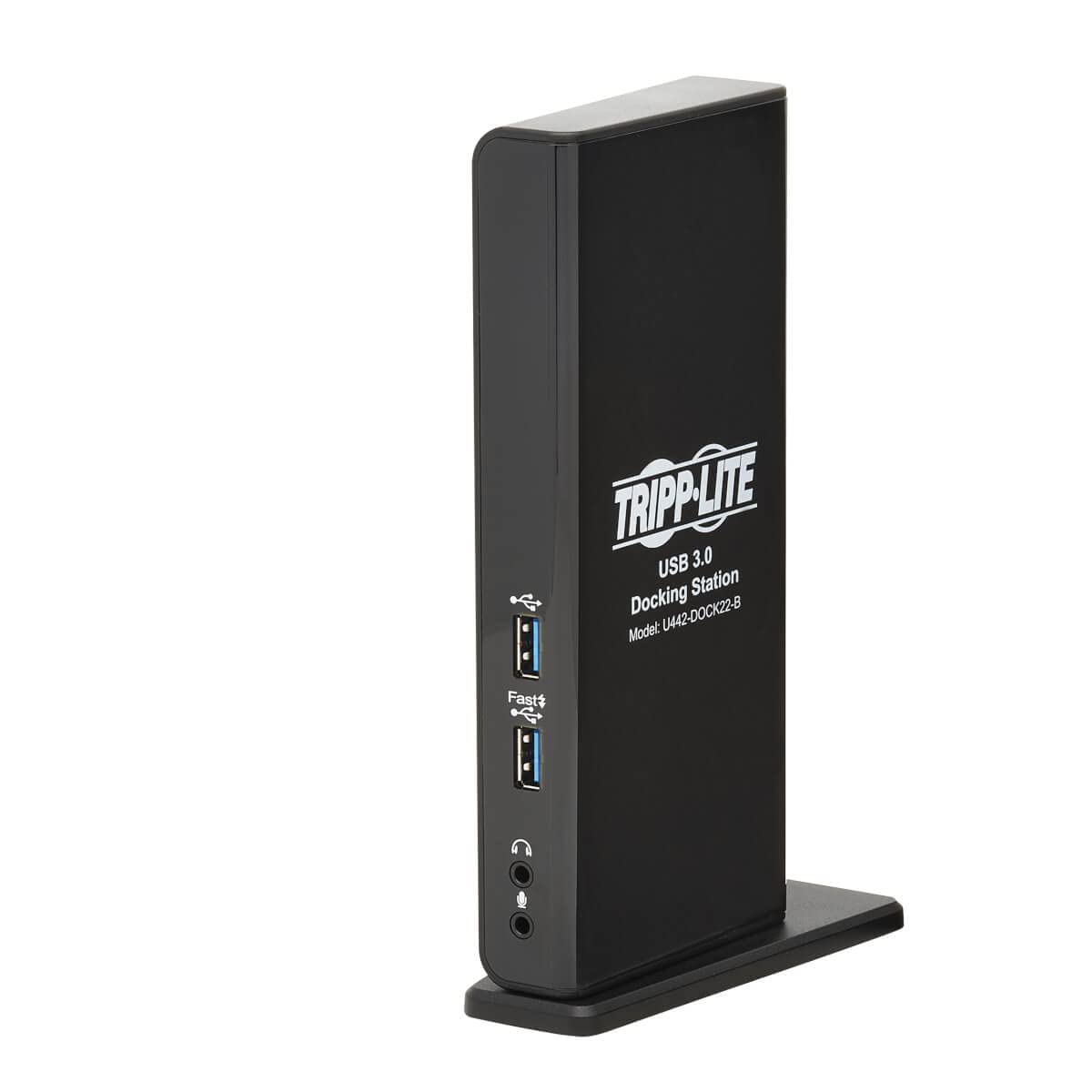 Tripp Lite U442-DOCK22-B Universal Laptop Docking Station - Dual Monitor USB-C & USB-A Hub with 2 HDMI Ports (1080p@60Hz), 6 USB 3.2 Ports, Gigabit Ethernet - Ideal for Home Office, Remote Work & Multi-Screen Productivity (1-Year Warranty)