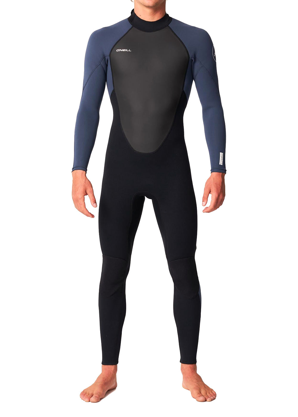 ONeill Men's Reactor BZ 3/2mm Full Wetsuit for Surfing, Diving & Water Sports | Premium Neoprene Steamer Suit for Cold Water Protection