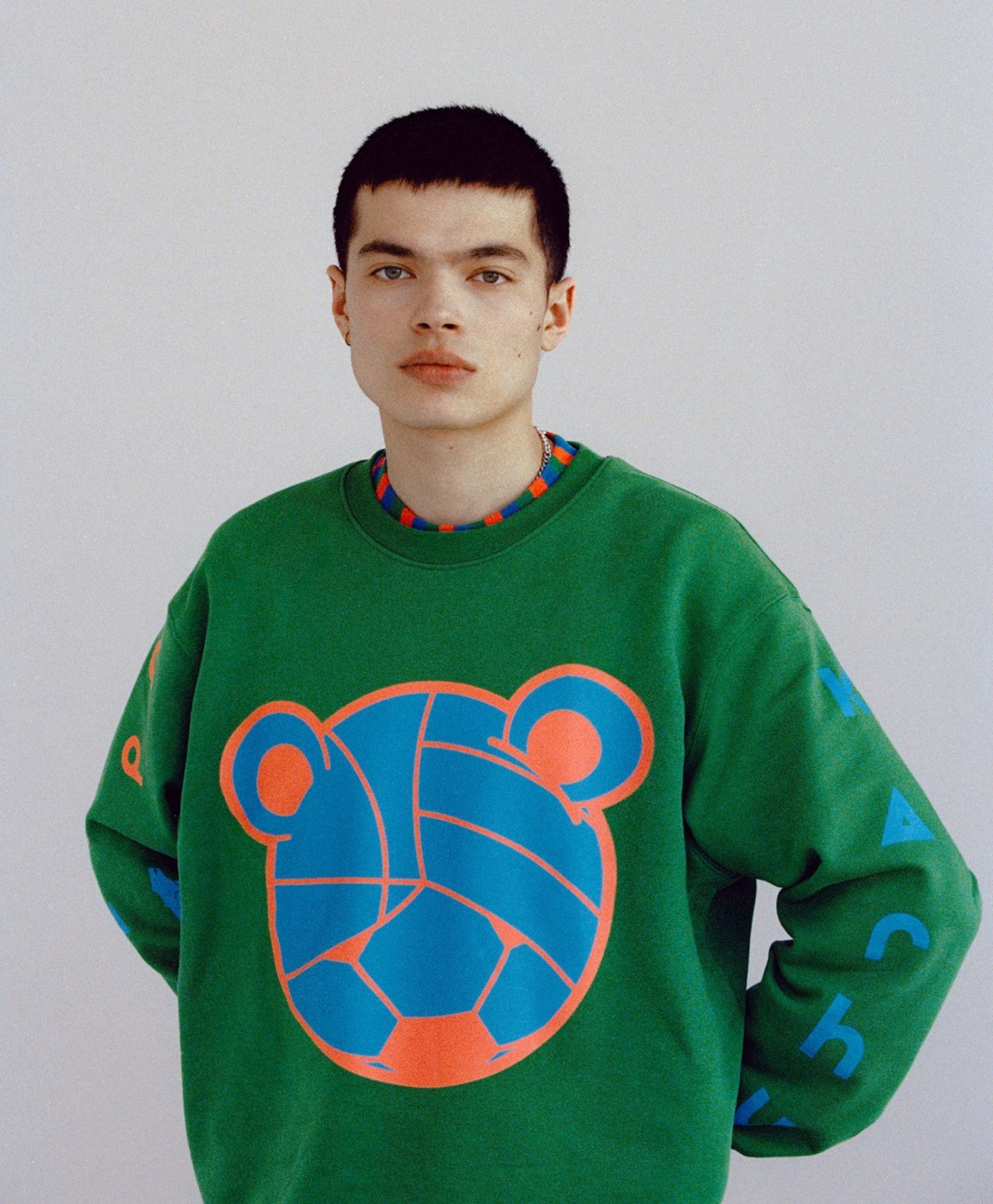 KARHU X SASU KAUPPI Ball Symbol Sweatshirt - Amazon Exclusive IBI Blue Color | Casual Streetwear for Men & Women