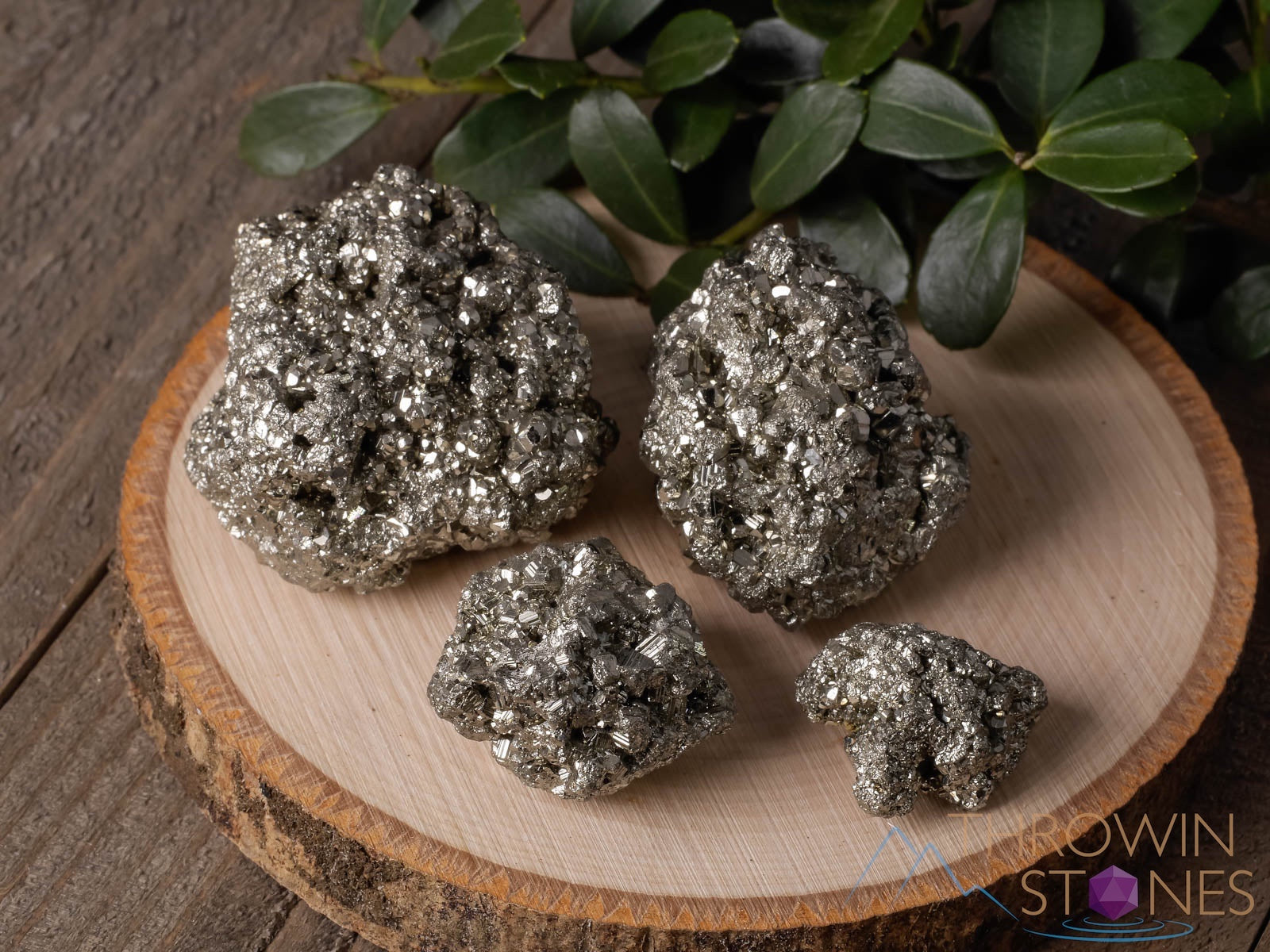 PYRITE Raw Crystal Cluster - Natural Healing Stones for Metaphysical & Home Decor | Energy Cleansing, Meditation & Spiritual Gifts