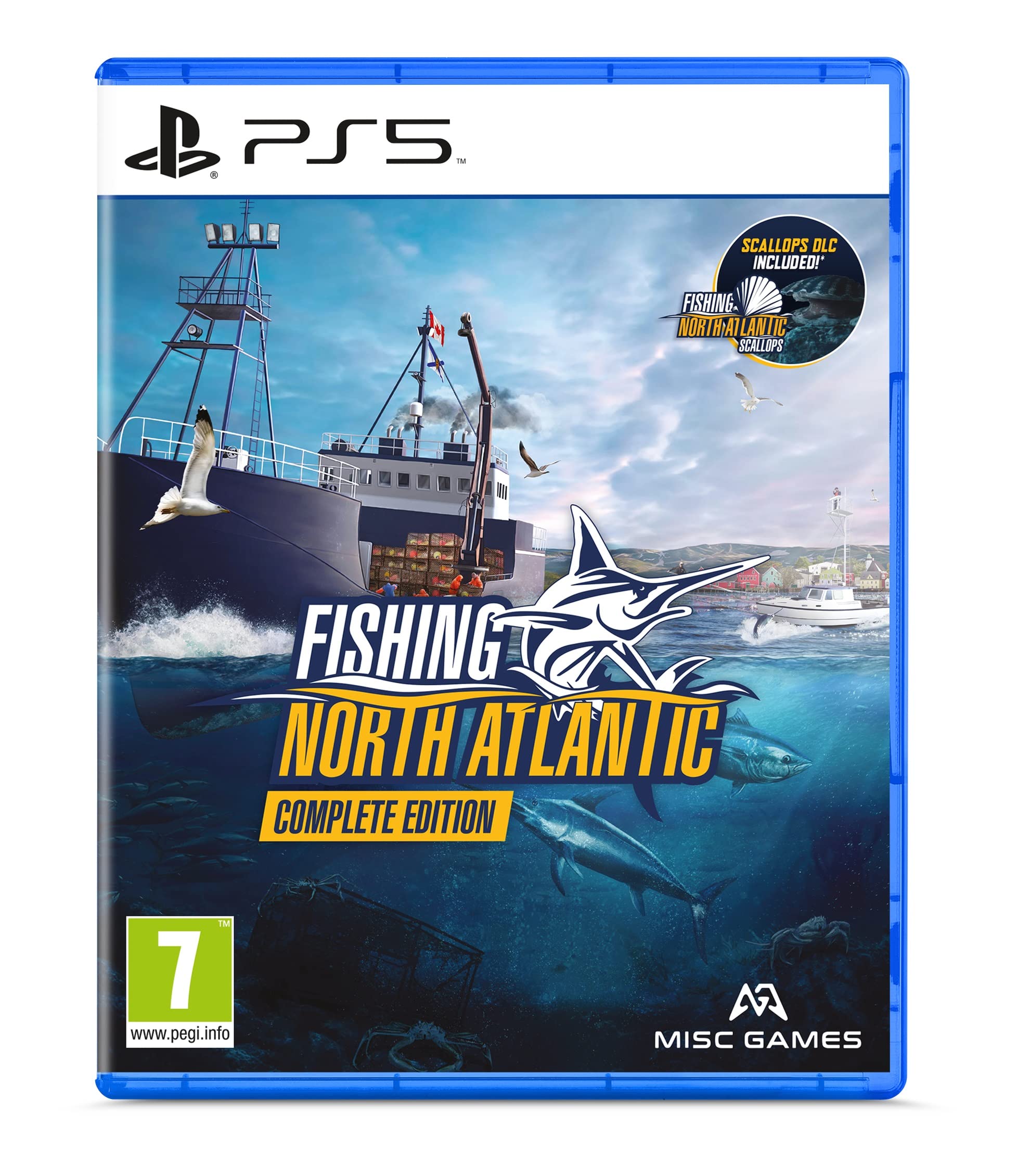 Fishing: North Atlantic Complete Edition - PS5 Game | Realistic Fishing Simulation for Adventure Lovers | Perfect for Relaxation & Outdoor Enthusiasts